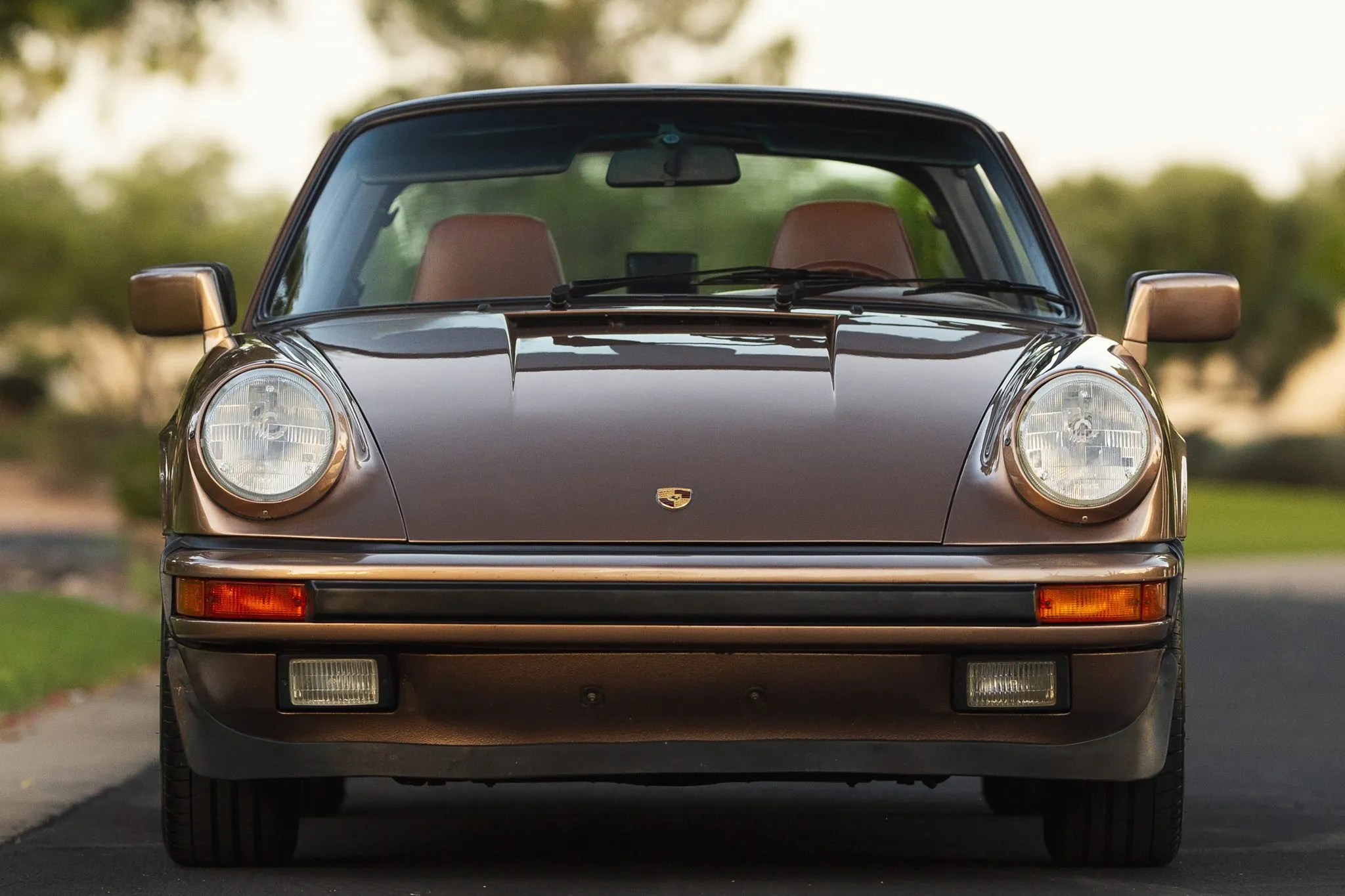 1988 Porsche 911 Carrera Targa in Nougat Brown Metallic