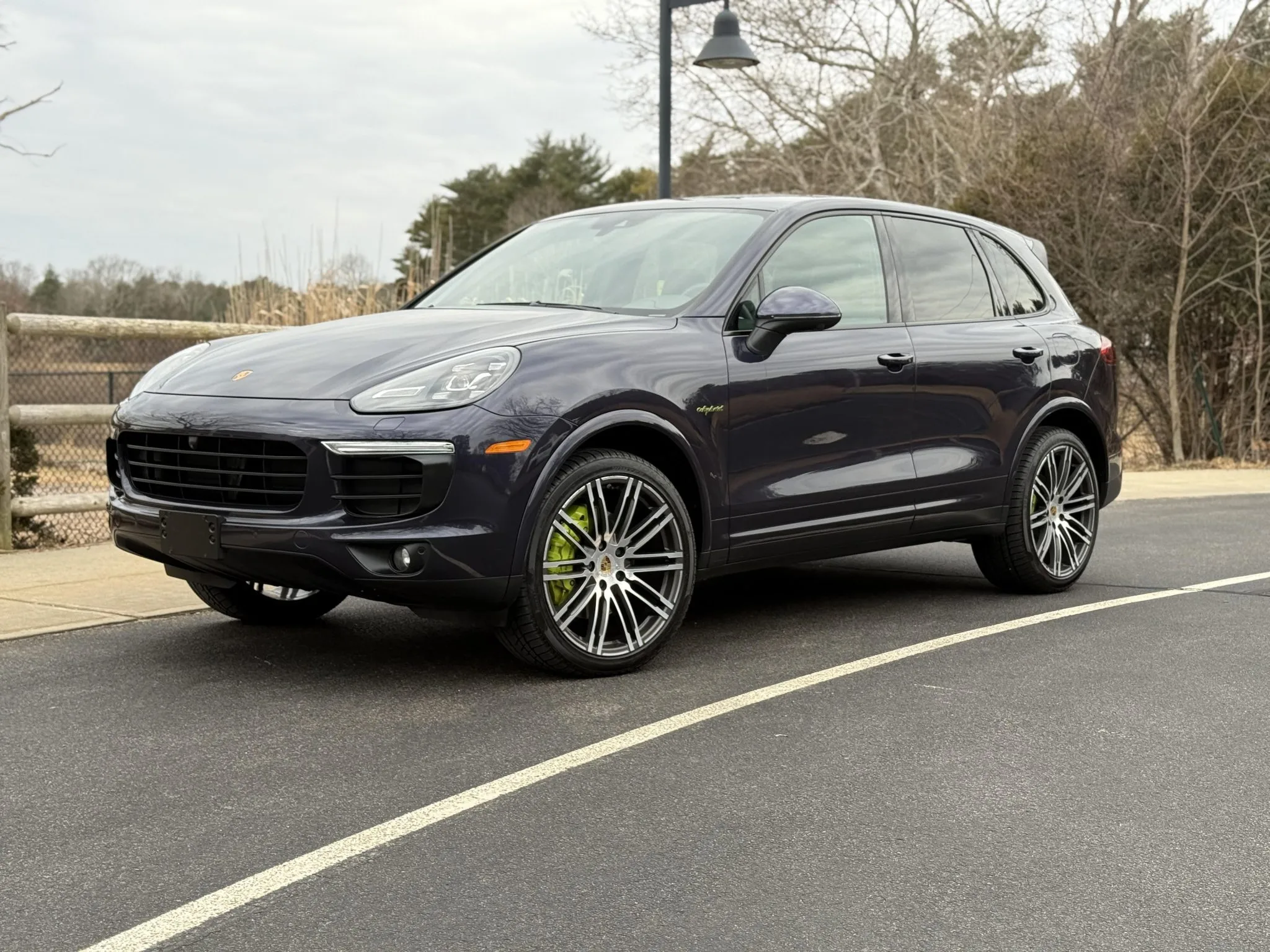 2017 Porsche Cayenne S E-Hybrid Platinum Edition in Purpurite Metallic