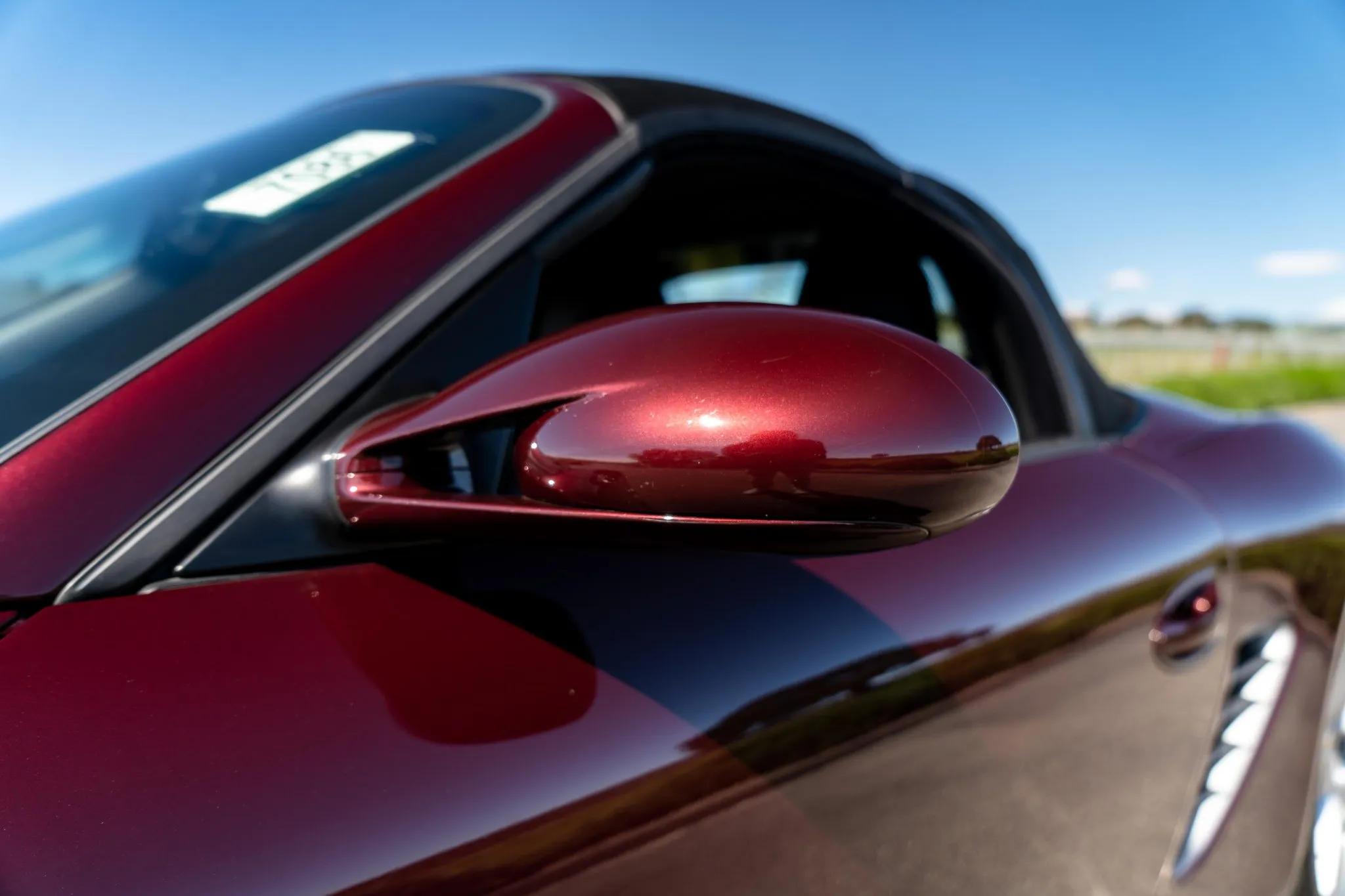 2007 Porsche Boxster in Carmon Red Metallic