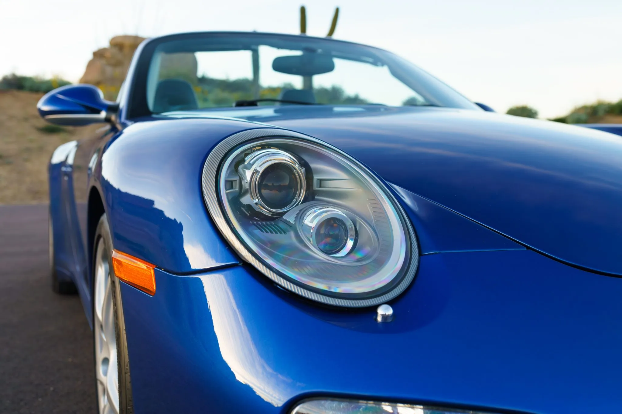 2009 Porsche 911 Carrera 4S Cabriolet in Aqua Blue Metallic