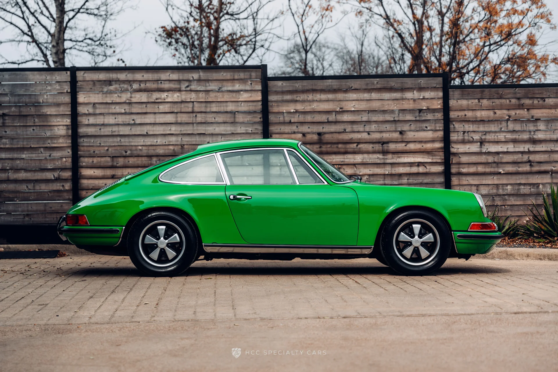1970 Porsche 911E in Conda Green