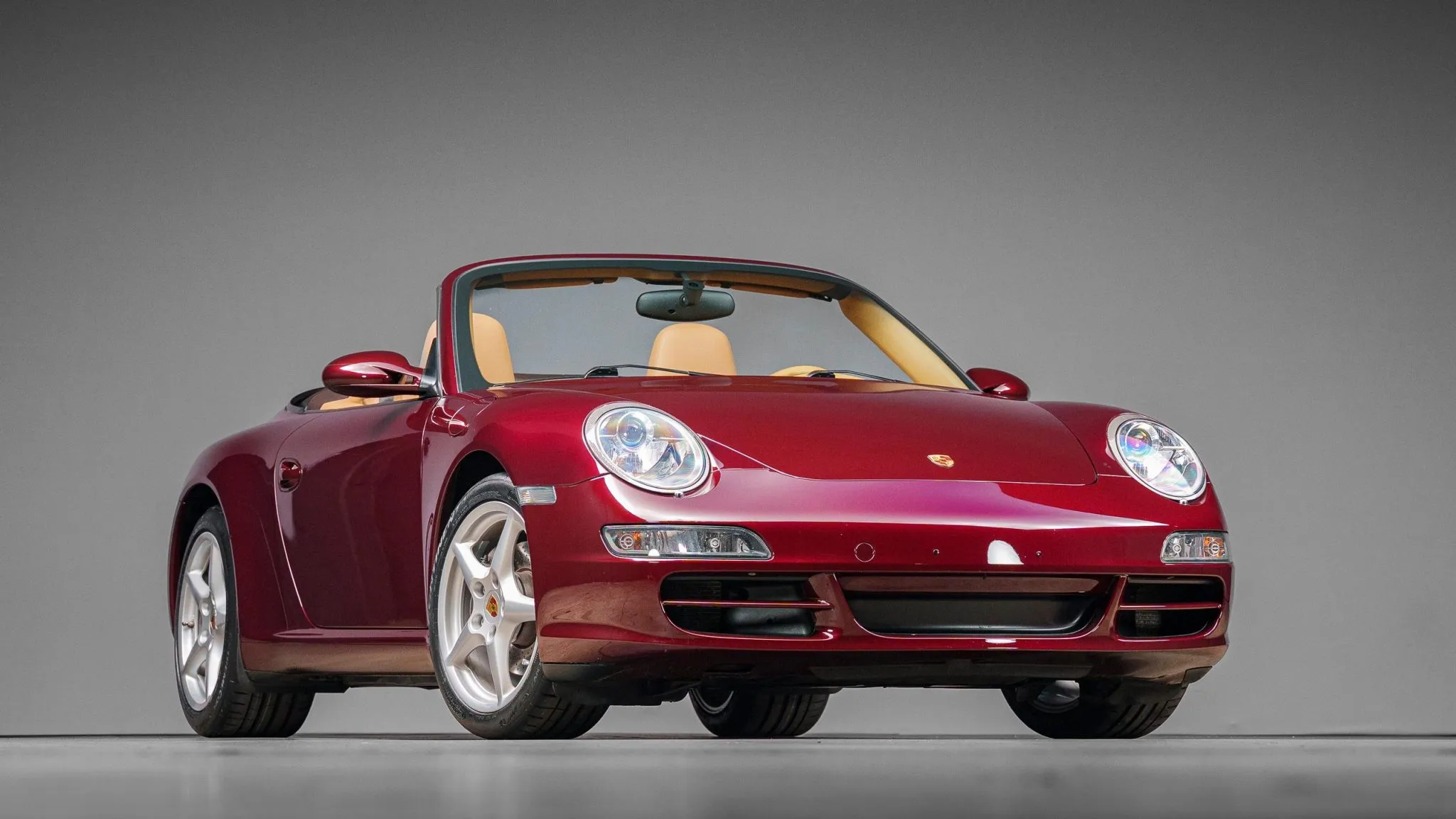 2007 Porsche 911 Carrera Cabriolet in Carmon Red Metallic