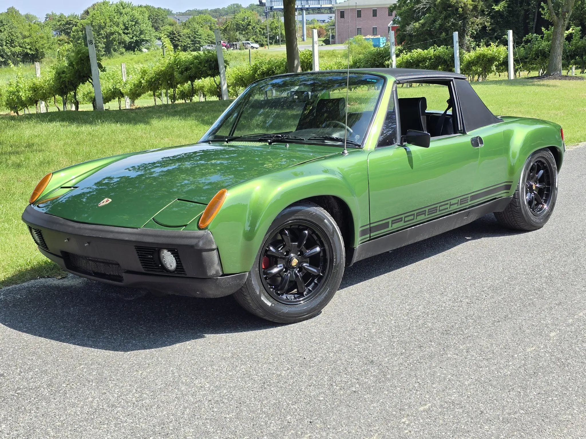 1973 Porsche 914 1.7 in Metallic Green