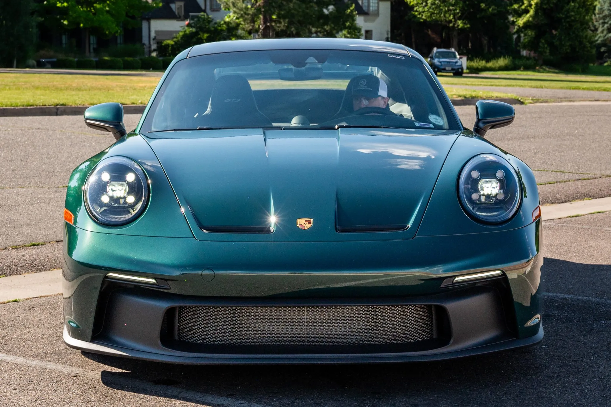 2022 Porsche 911 GT3 in Racing Green Metallic