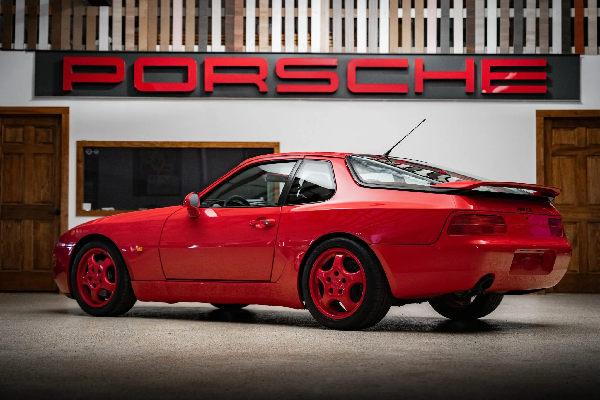 1993 Porsche 968 Club Sport in Guards Red