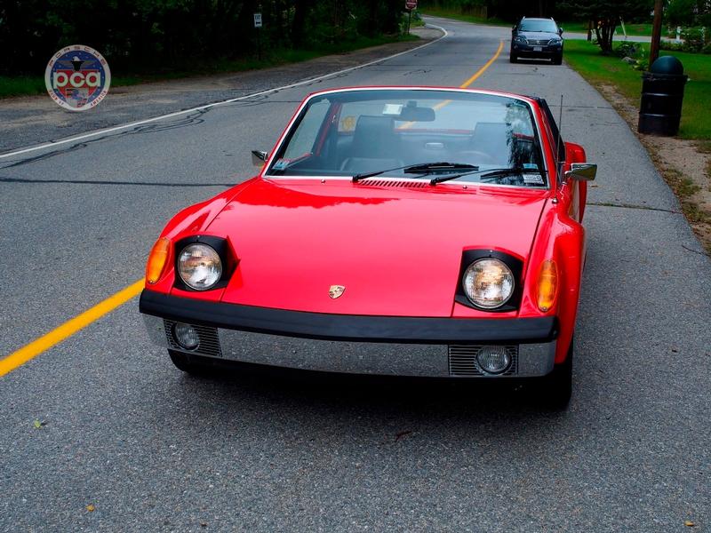 1970 Porsche 914/6 in Light Red
