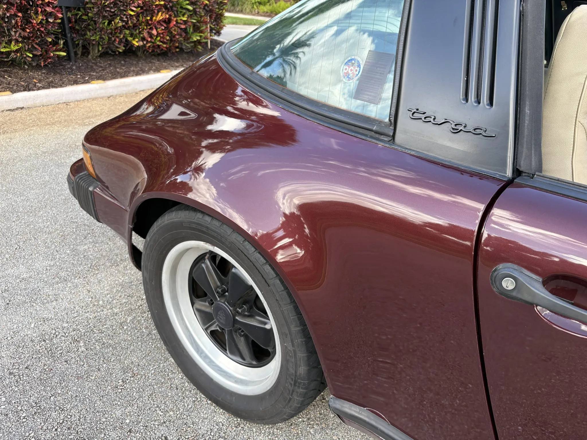 1984 Porsche 911 Carrera Targa in Ruby Red Metallic