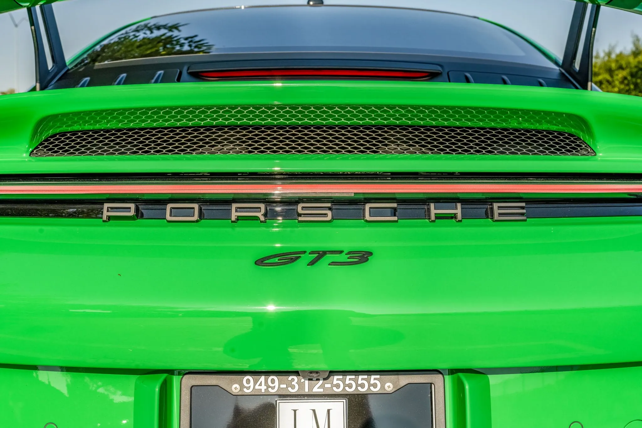 2022 Porsche 911 GT3 in Python Green