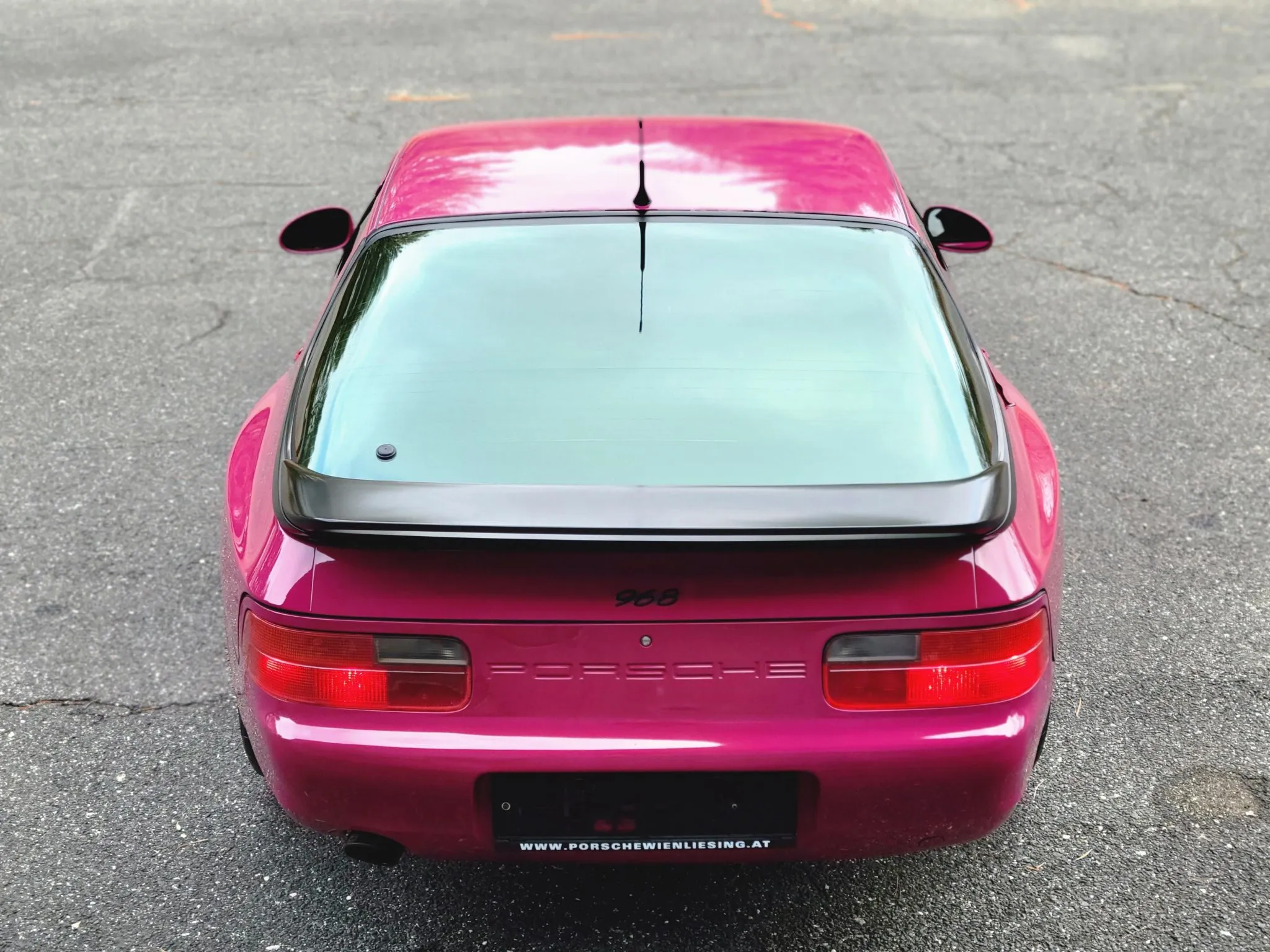1992 Porsche 968 Coupe in Rubystone Red