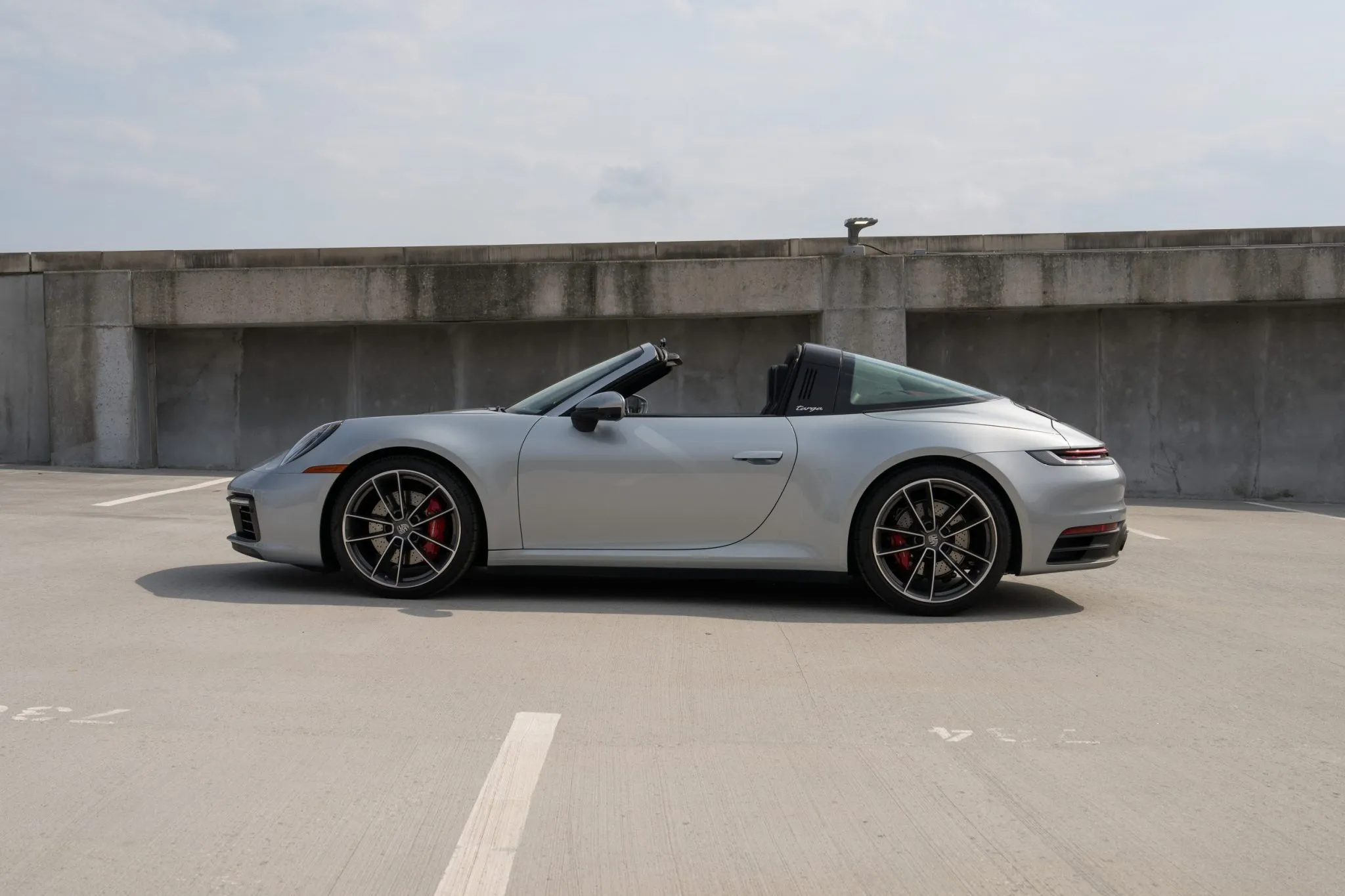 2022 Porsche 911 Targa 4S in Dolomite Silver Metallic