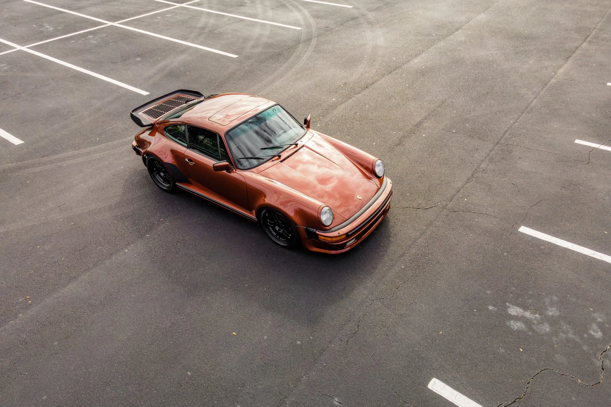 1985 Porsche 911 Turbo Coupe in Metallic Red