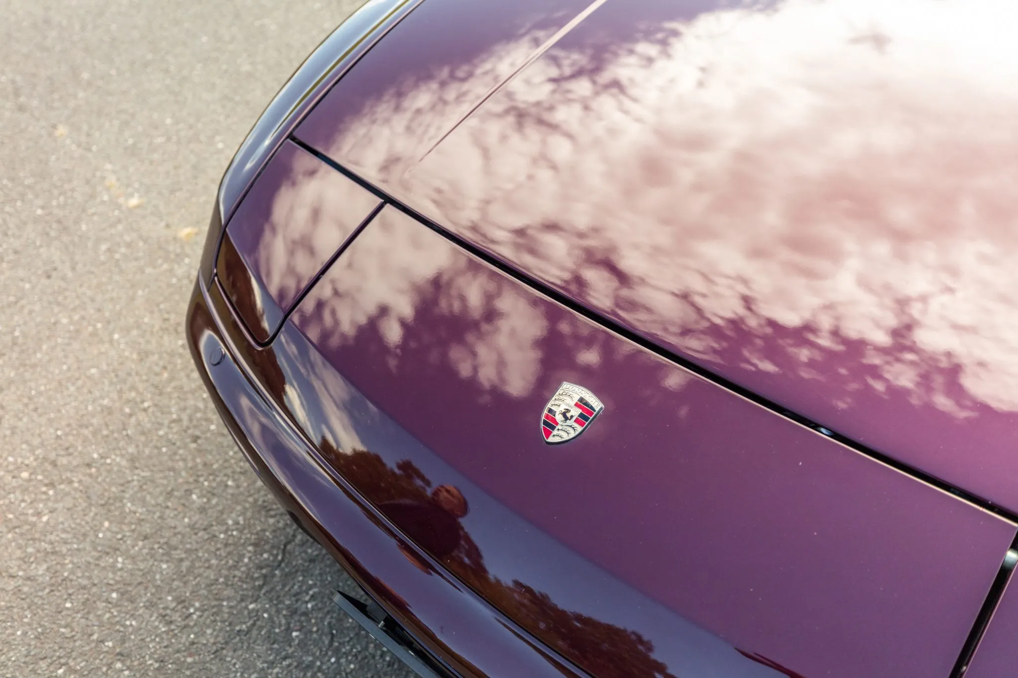 1990 Porsche 944 S2 Cabriolet in Cyclamen Red Pearl