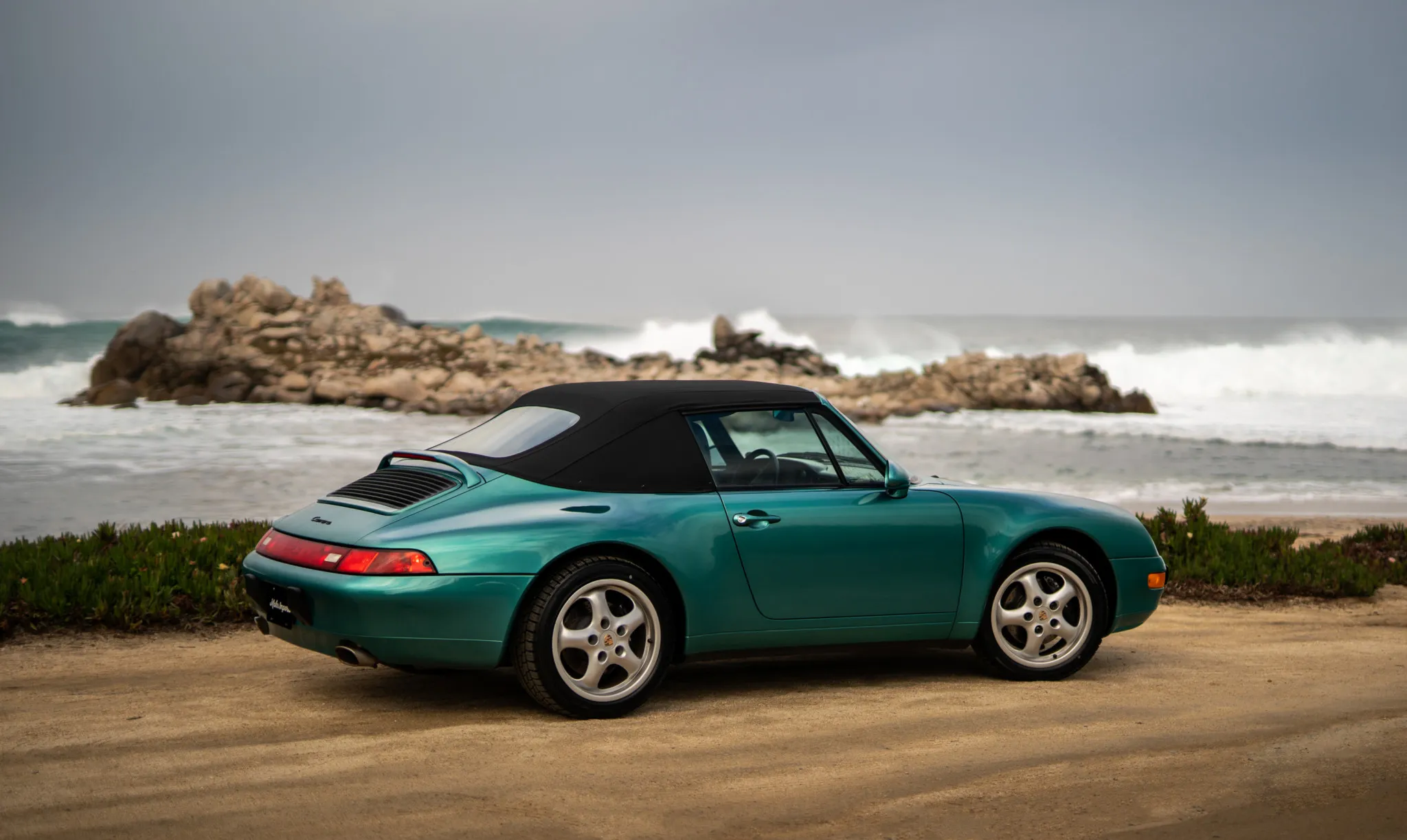 1996 Porsche 911 Carrera Cabriolet in Wimbledon Green Metallic