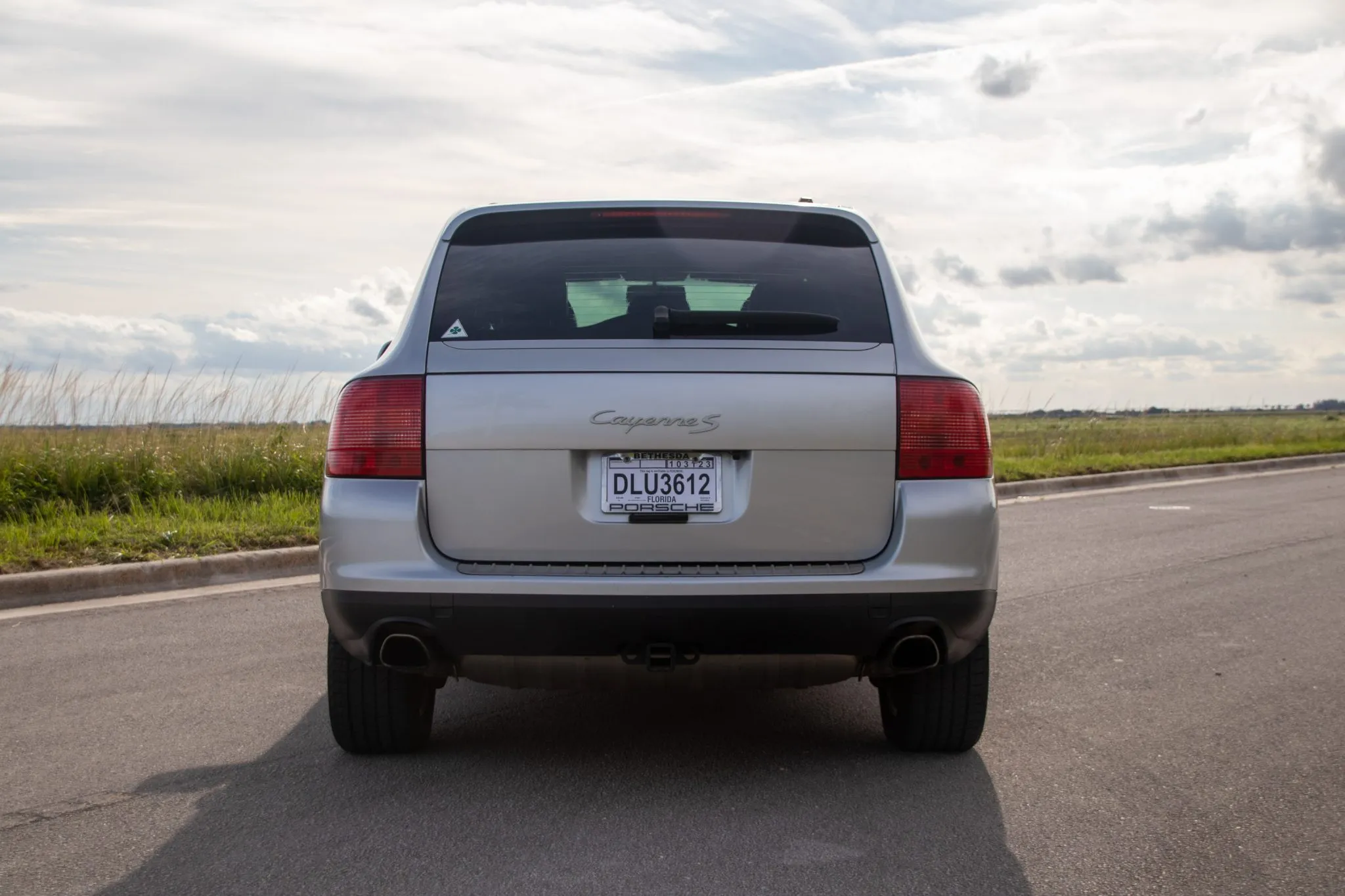 2004 Porsche Cayenne S in Crystal Silver Metallic
