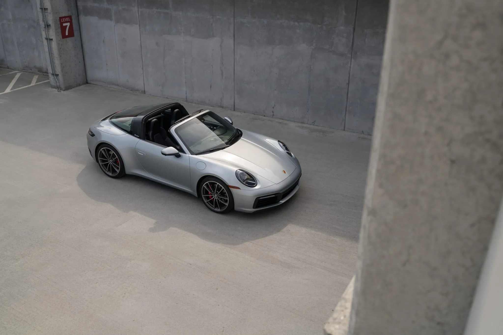 2022 Porsche 911 Targa 4S in Dolomite Silver Metallic