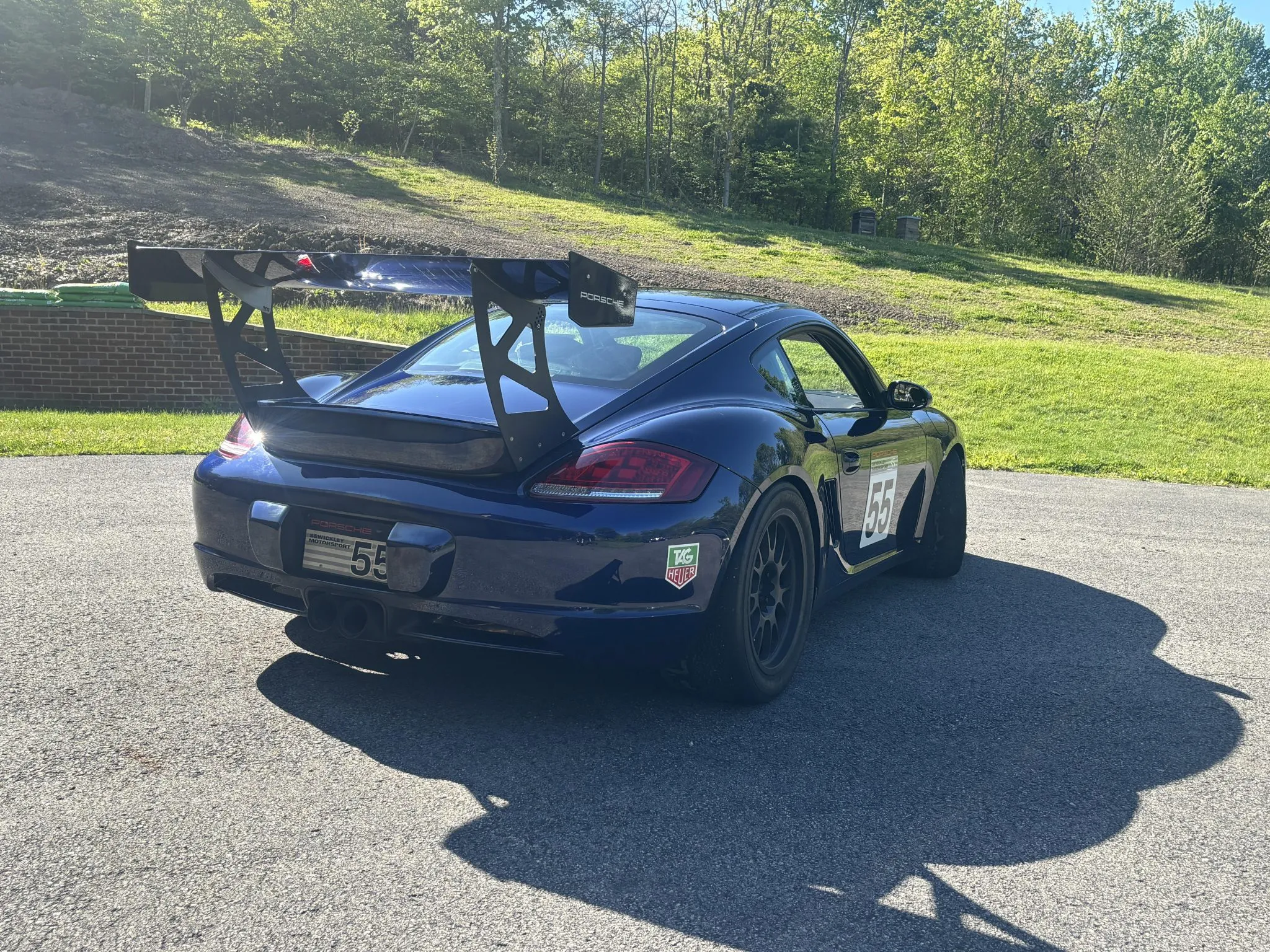 2006 Porsche Cayman S in Lapis Blue Metallic