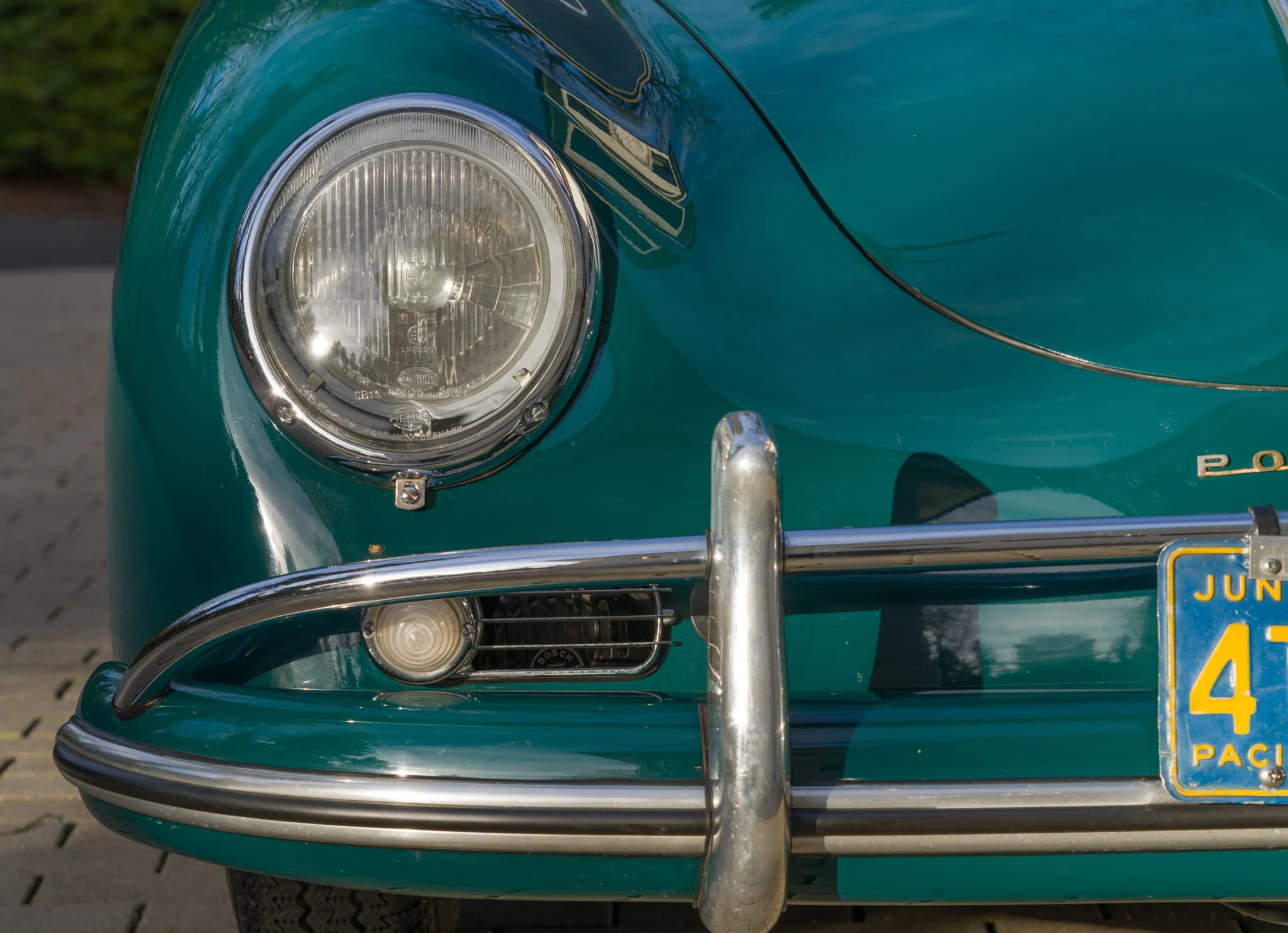 1959 Porsche 356A Cabriolet in Fjord Green
