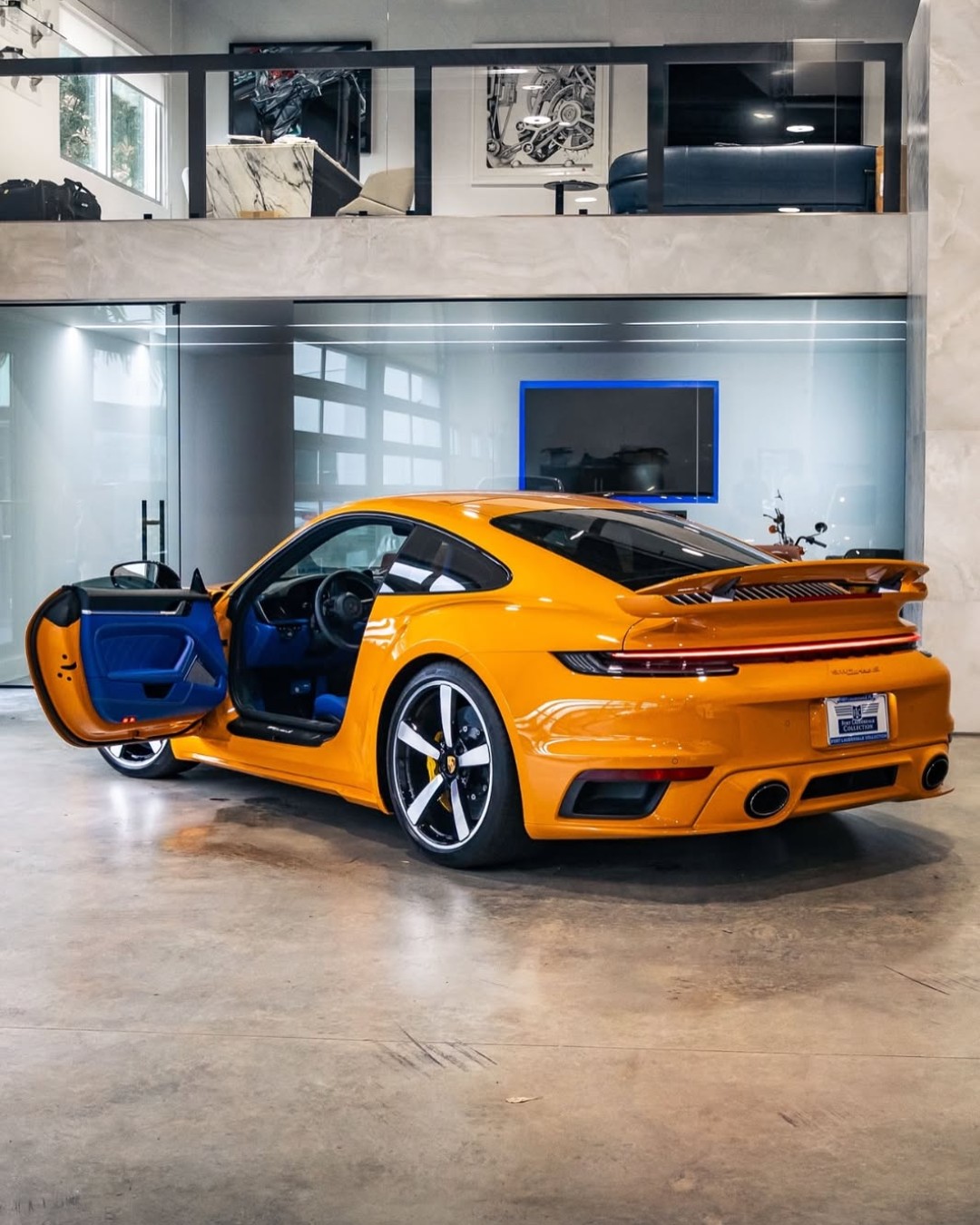 2022 Porsche 911 Turbo S in Bahama Yellow