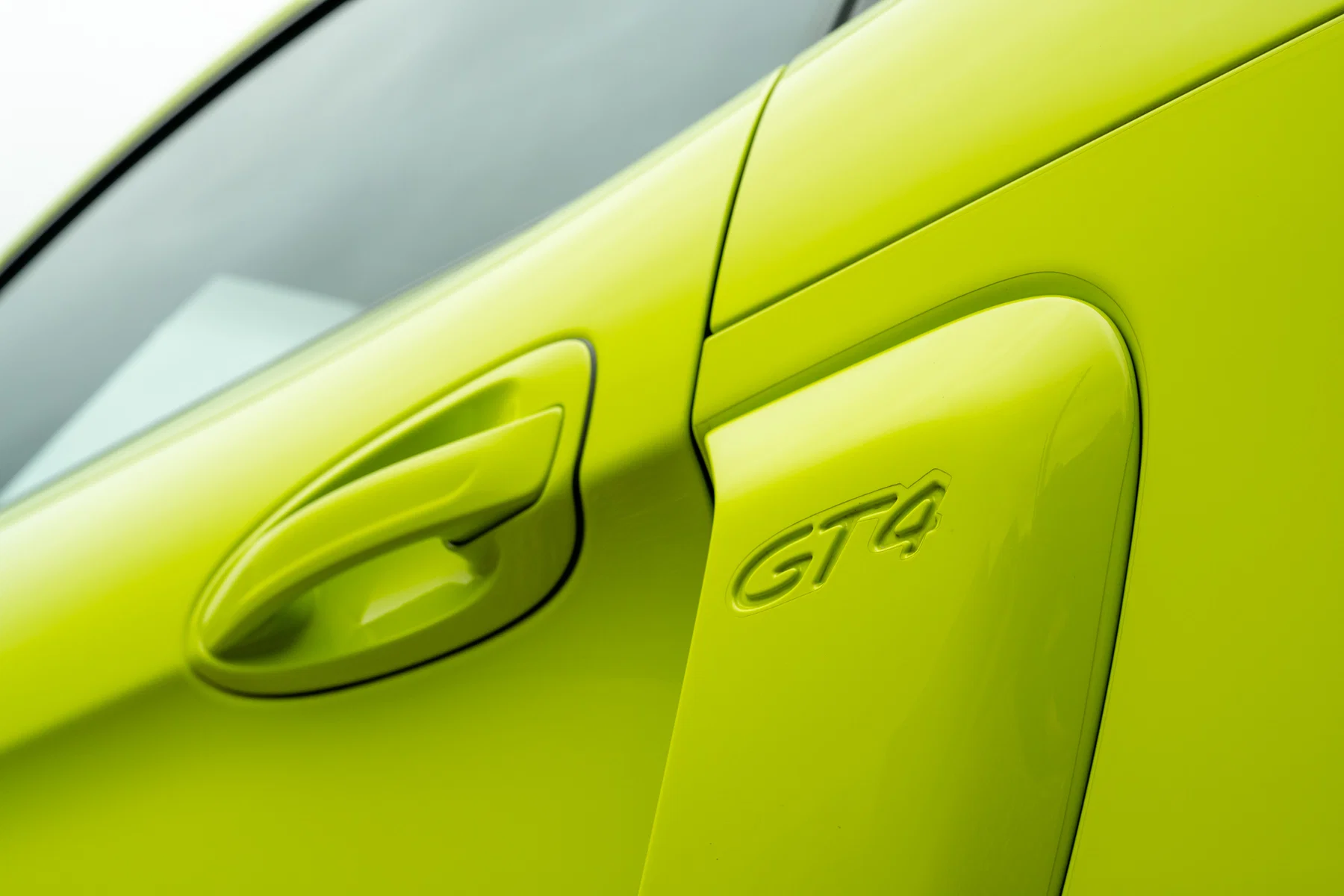 2016 Porsche Cayman GT4 in Birch Green