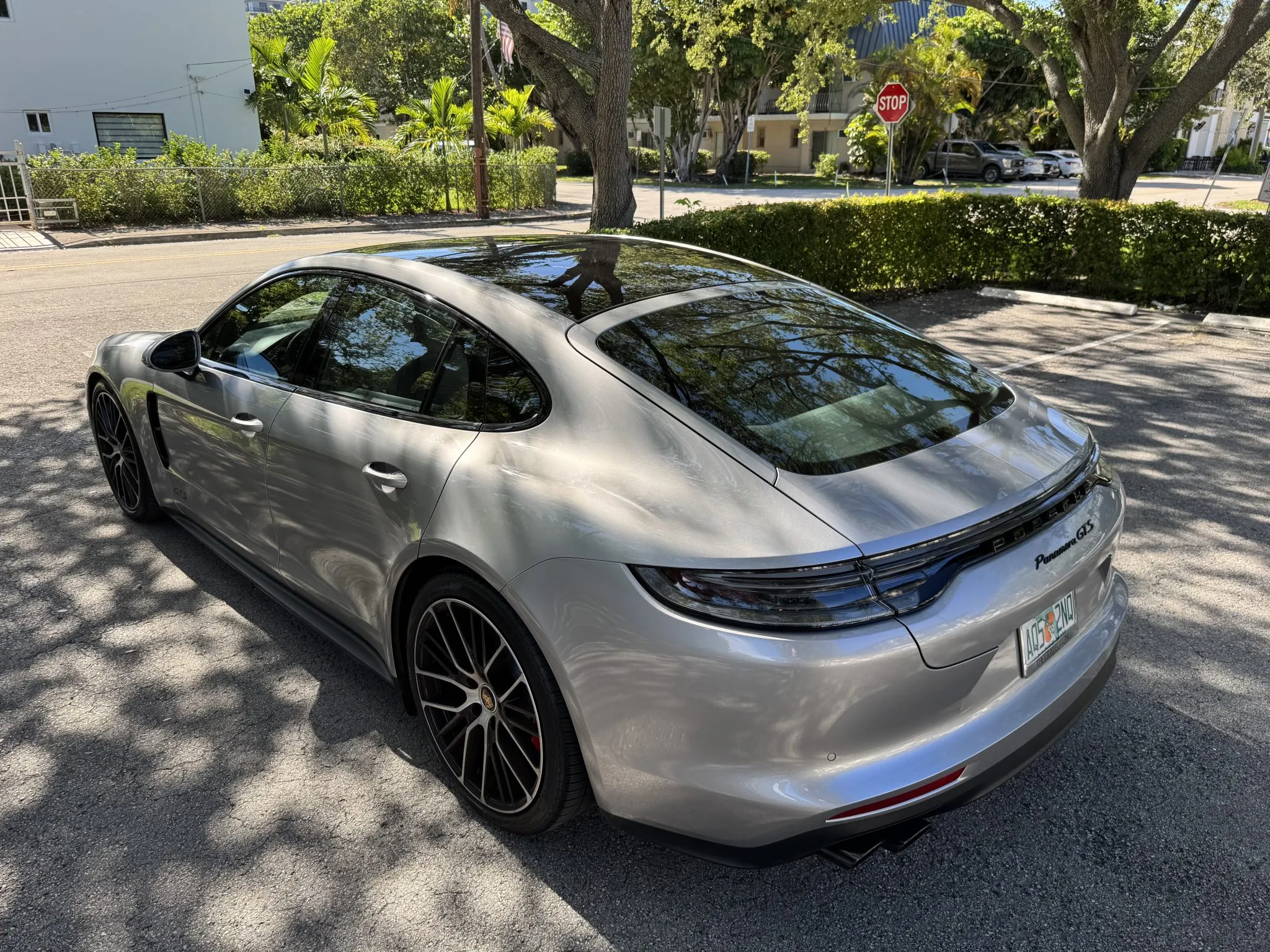 2022 Porsche Panamera GTS in GT Silver Metallic