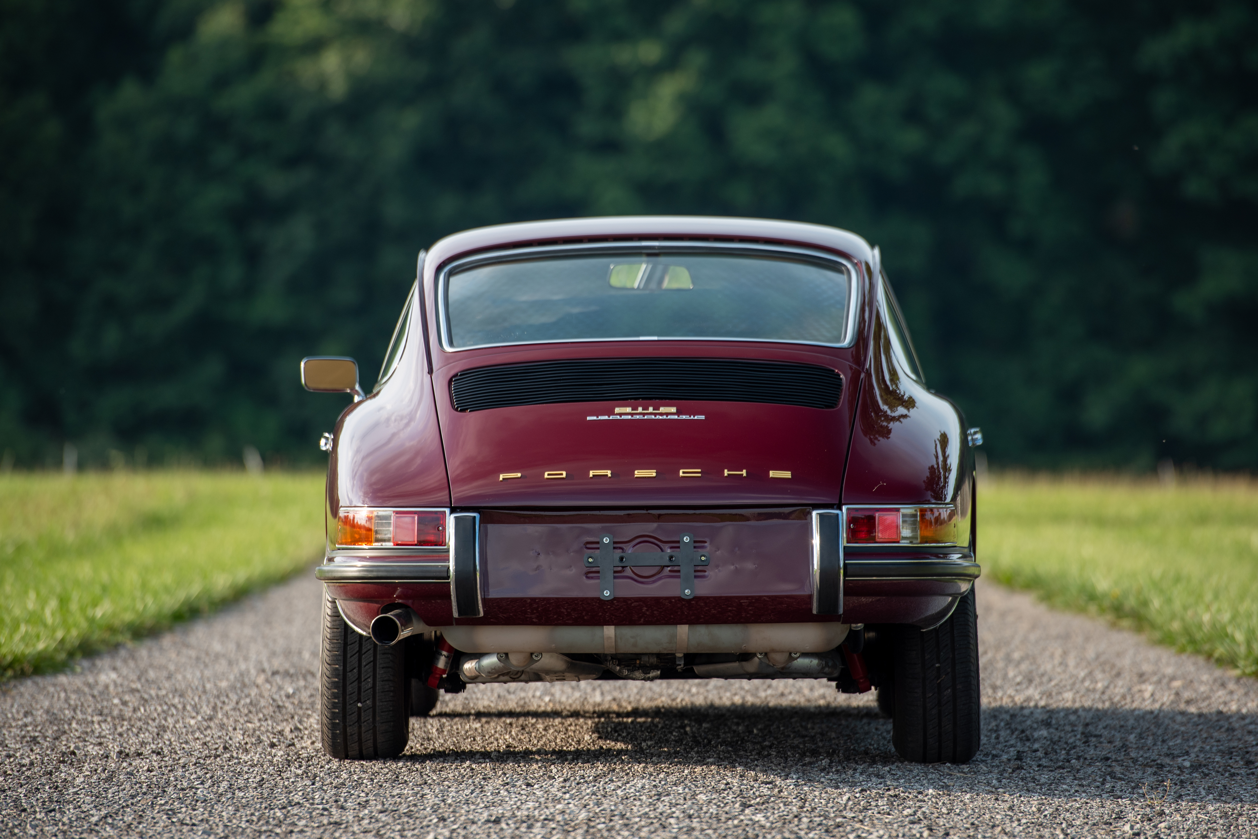 1968 Porsche 911 S 'Sportomatic' in Burgundy Red