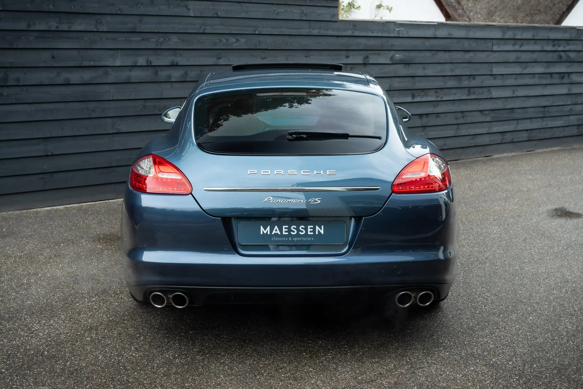 2010 Porsche Panamera 4S in Yachting Blue Metallic