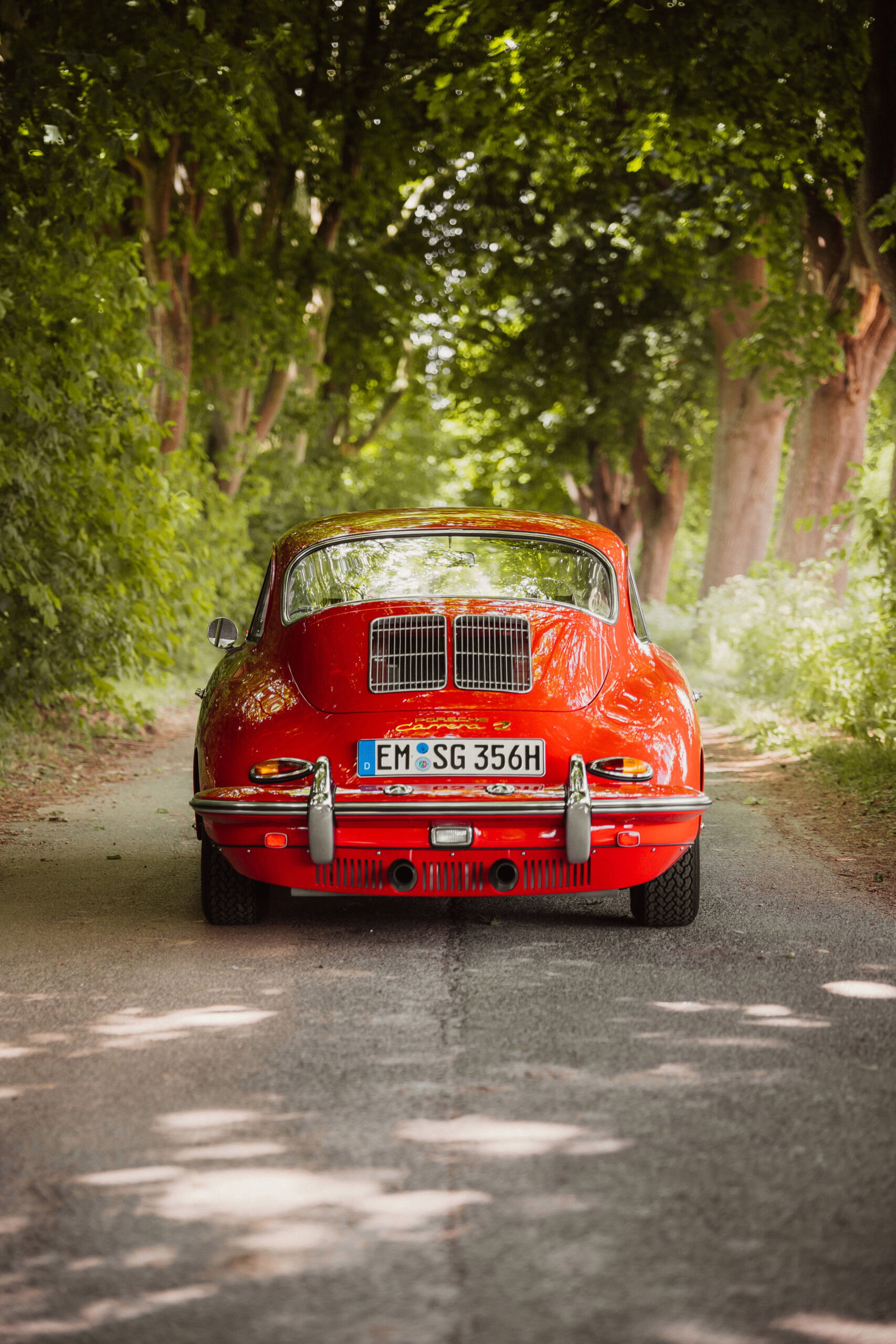 1964 Porsche 356 C 2000 GS Carrera 2 In Signal Red