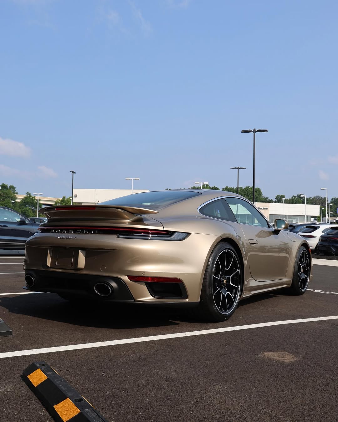 2023 Porsche 911 Turbo S in Gold Bronze Metallic