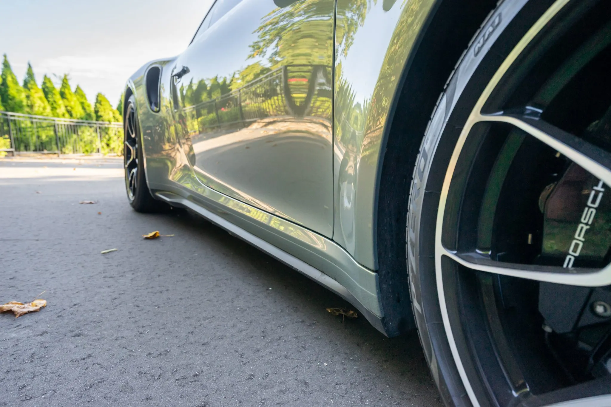 2021 Porsche 911 Turbo S Coupe In Urban Bamboo ChromaFlair