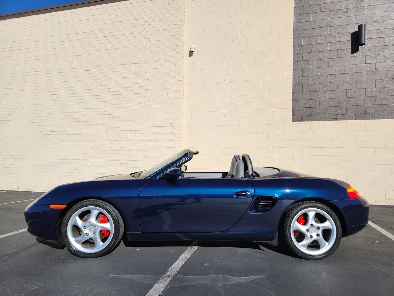 2000 Porsche Boxster S in Ocean Blue Metallic