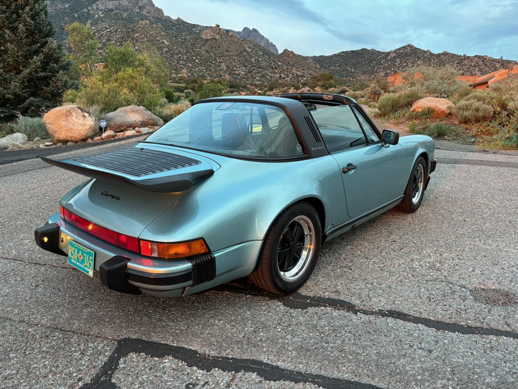 1988 Porsche 911 Carrera Targa G50 in Lagoon Green Metallic