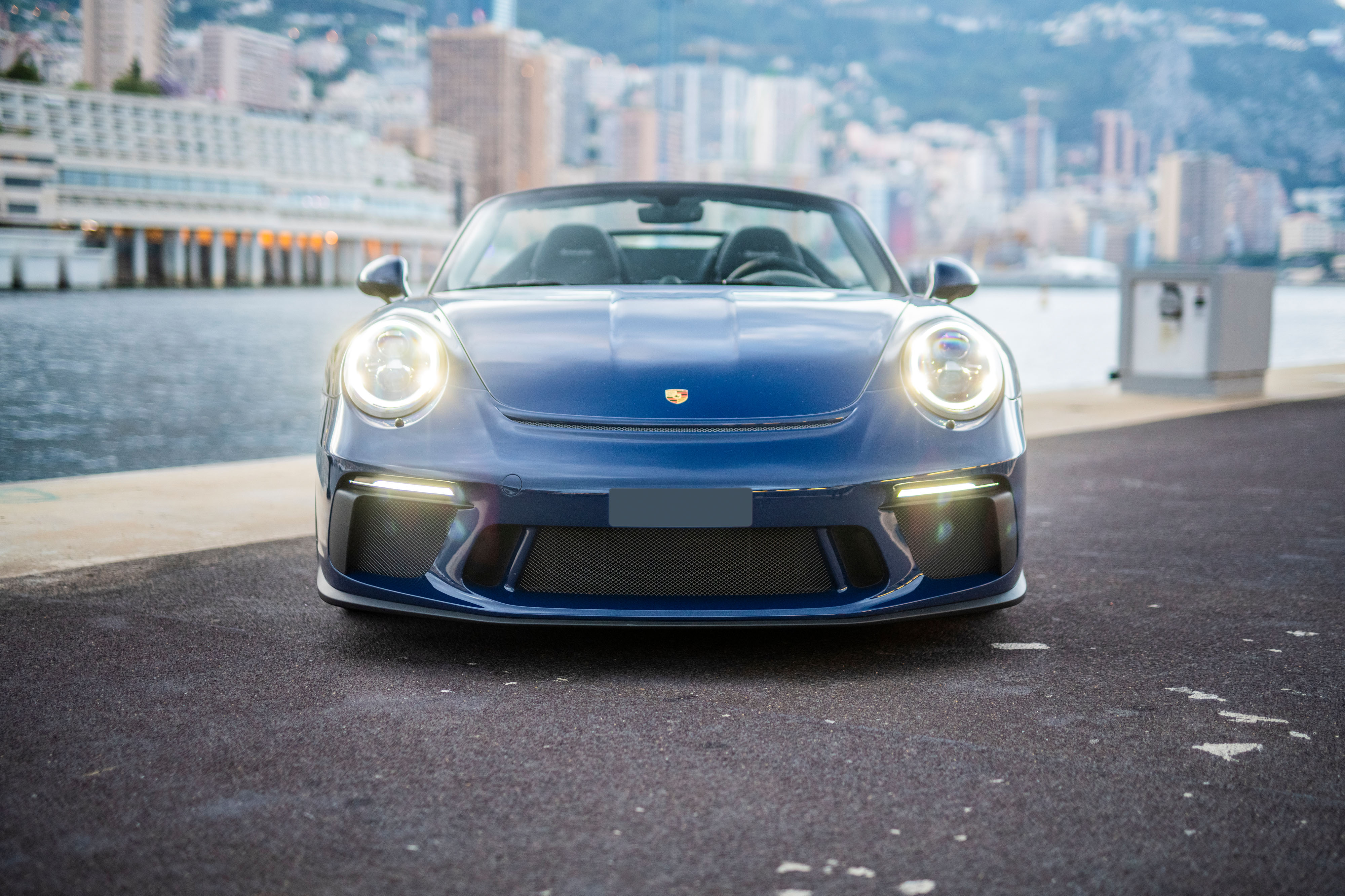 2019 Porsche 911 Speedster in Albert Blue