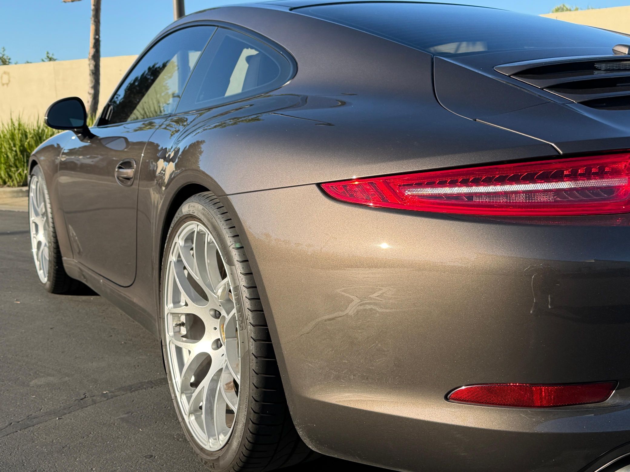 2013 Porsche 911 Carrera Coupe in Anthracite Brown Metallic