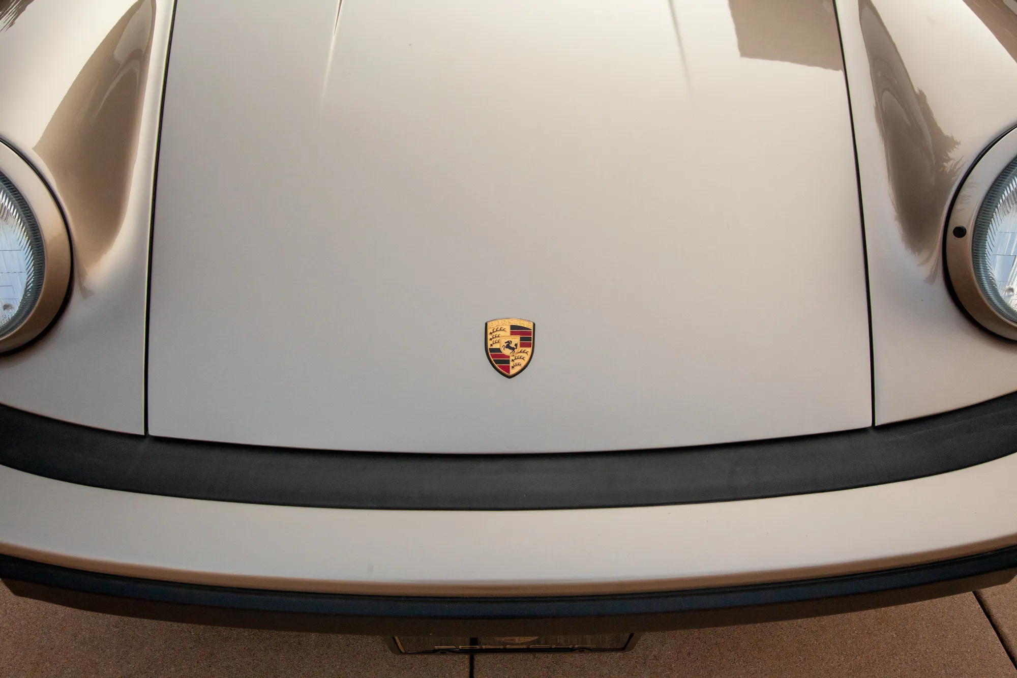 1987 Porsche 911 Carrera Coupe G50 in White Gold Metallic