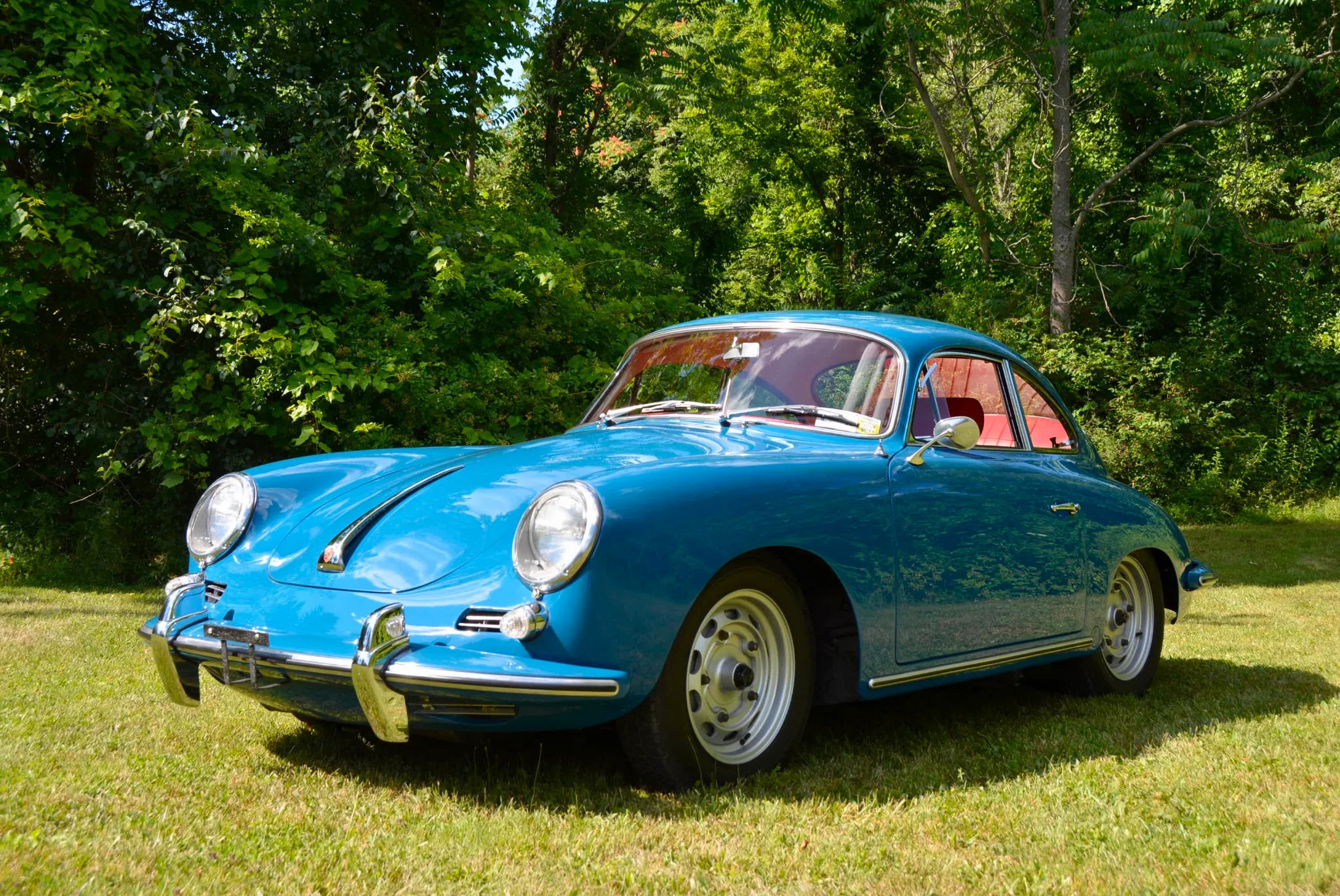 1963 Porsche 356B Super 90 Coupe in Oslo Blue