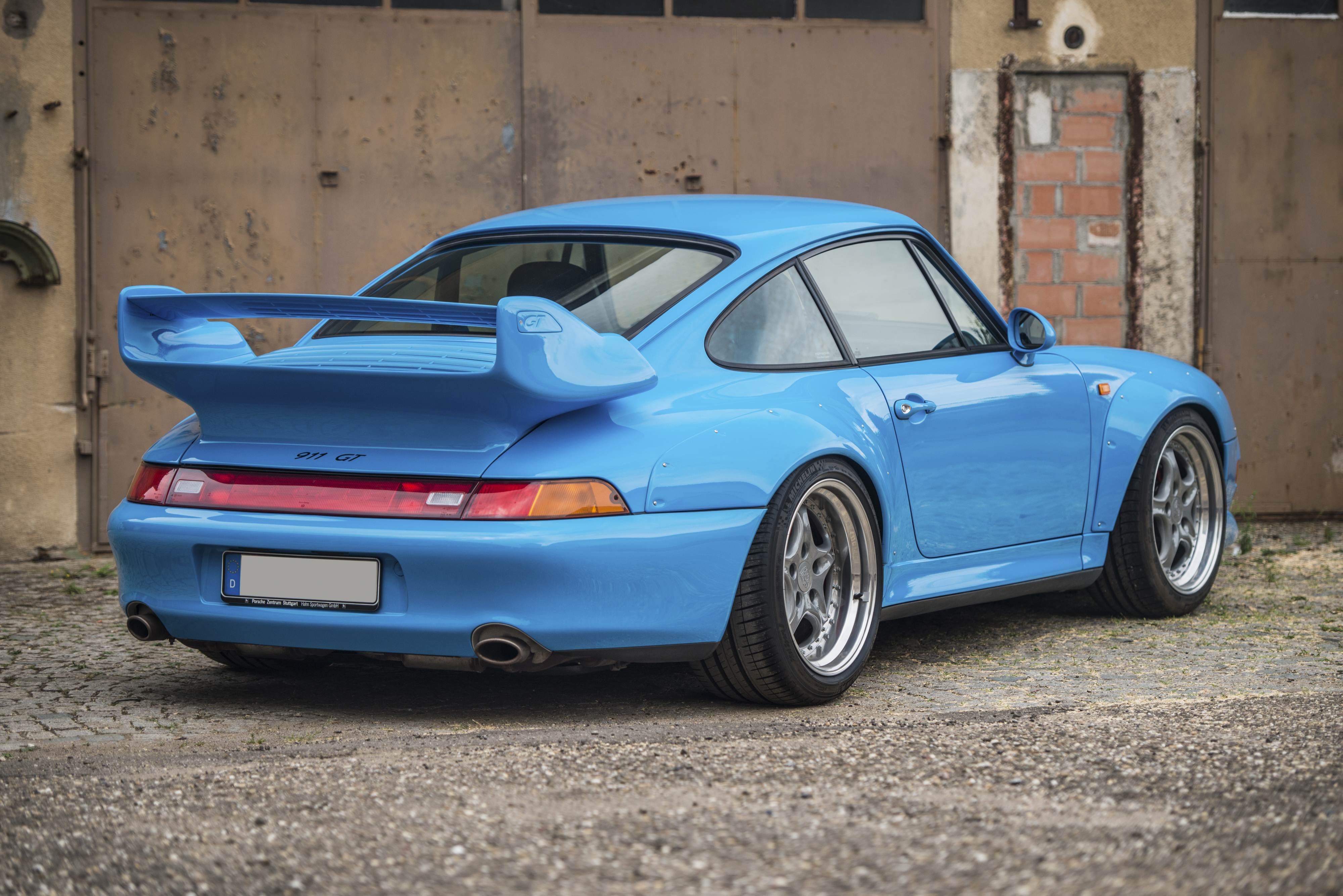 1995 Porsche 911 GT2 in Riviera Blue