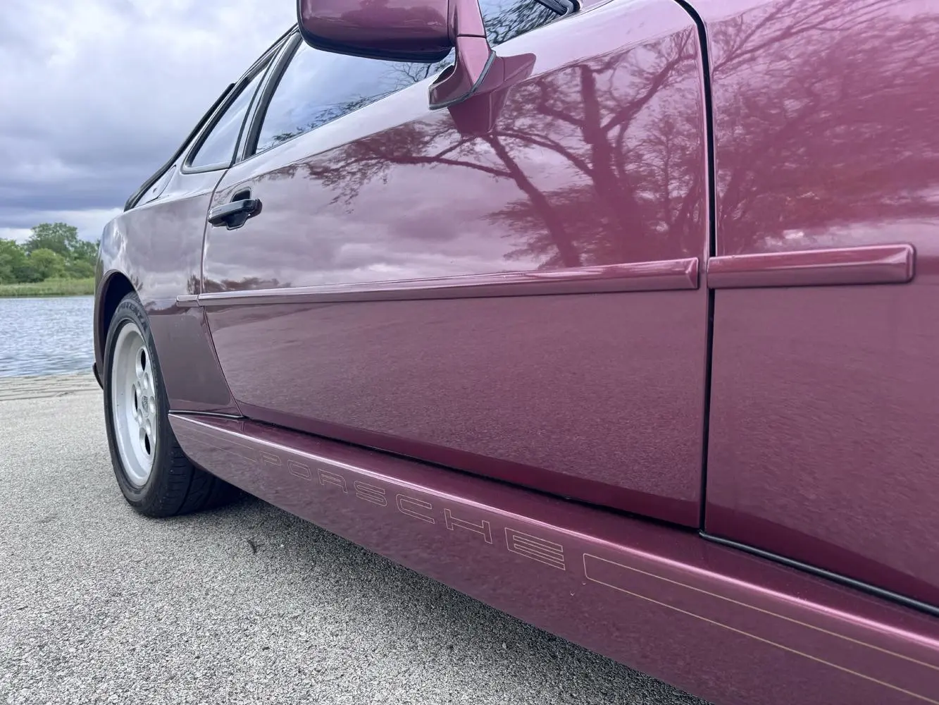 1986 Porsche 944 Turbo in Garnet Red Metallic