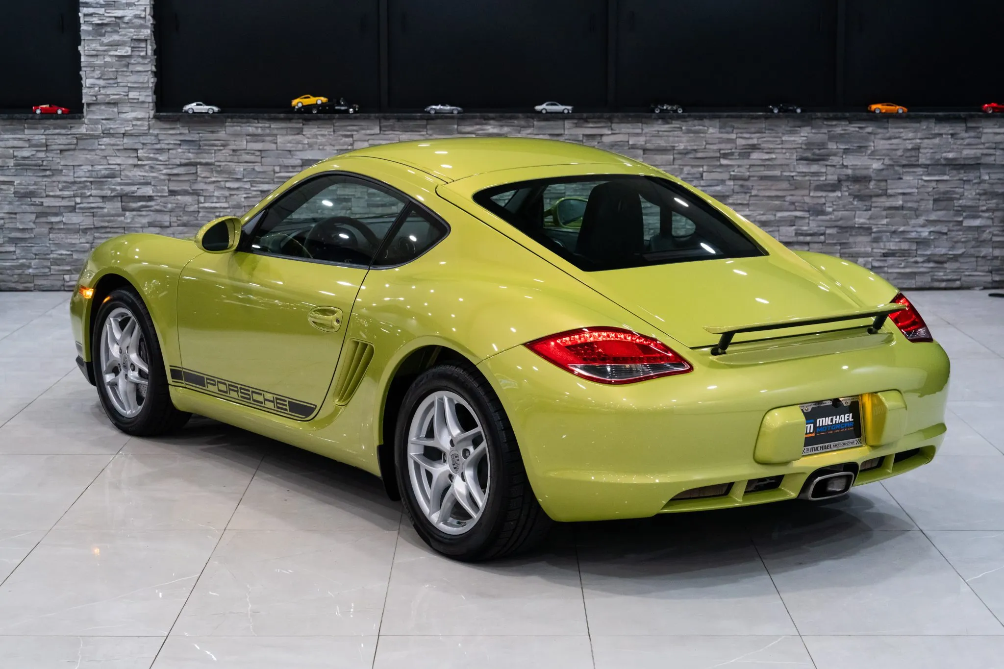 2012 Porsche Cayman in Peridot Metallic