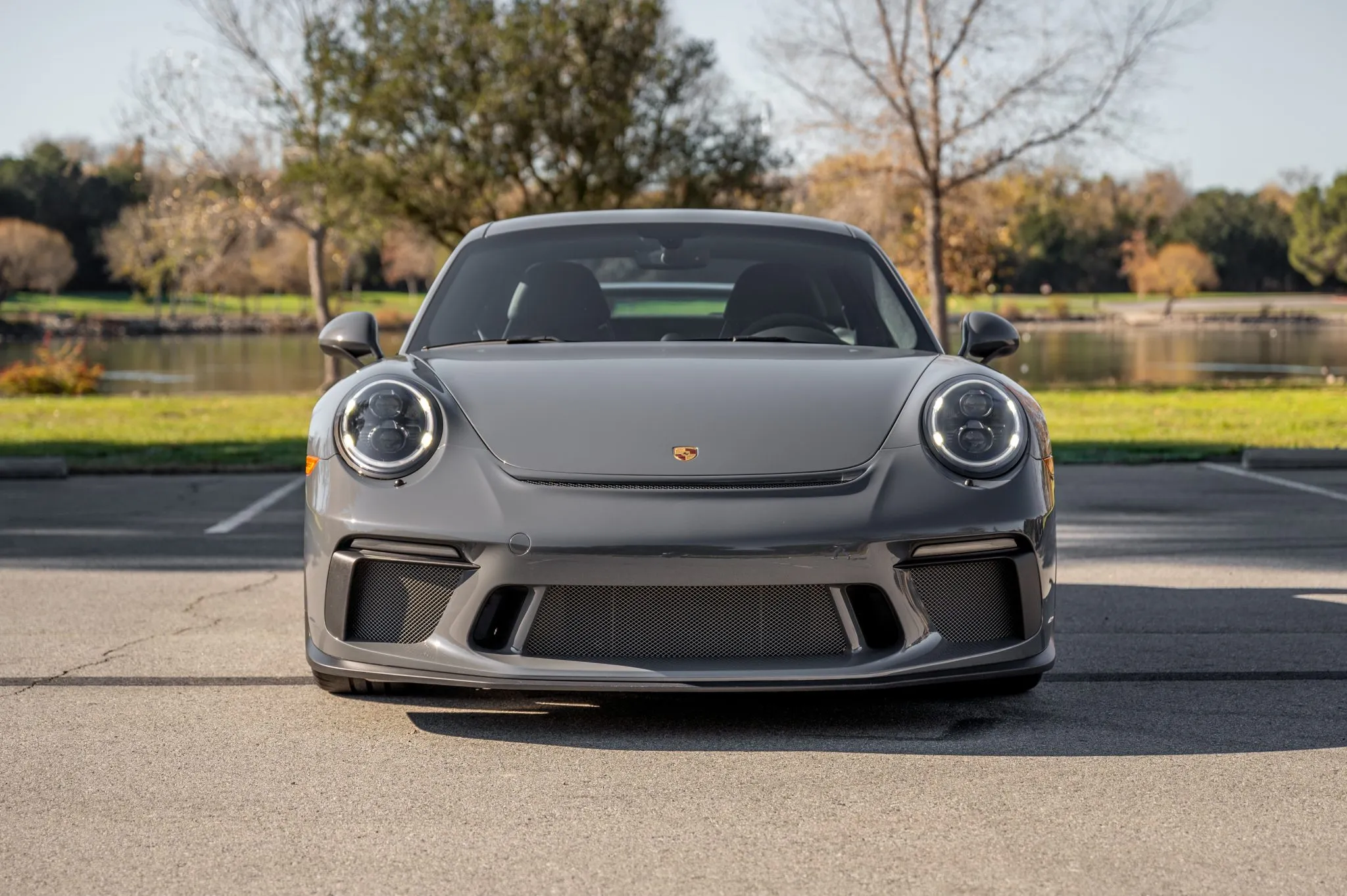 2018 Porsche 911 GT3 in Grigio Telesto Metallic
