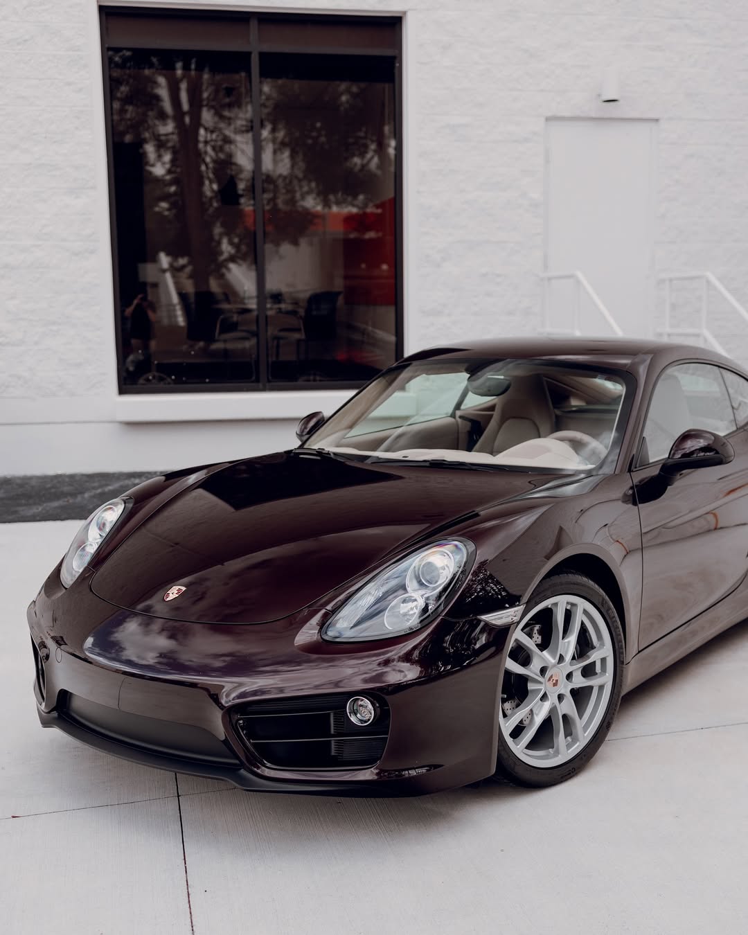 2014 Porsche Cayman in Mahogany Brown Metallic