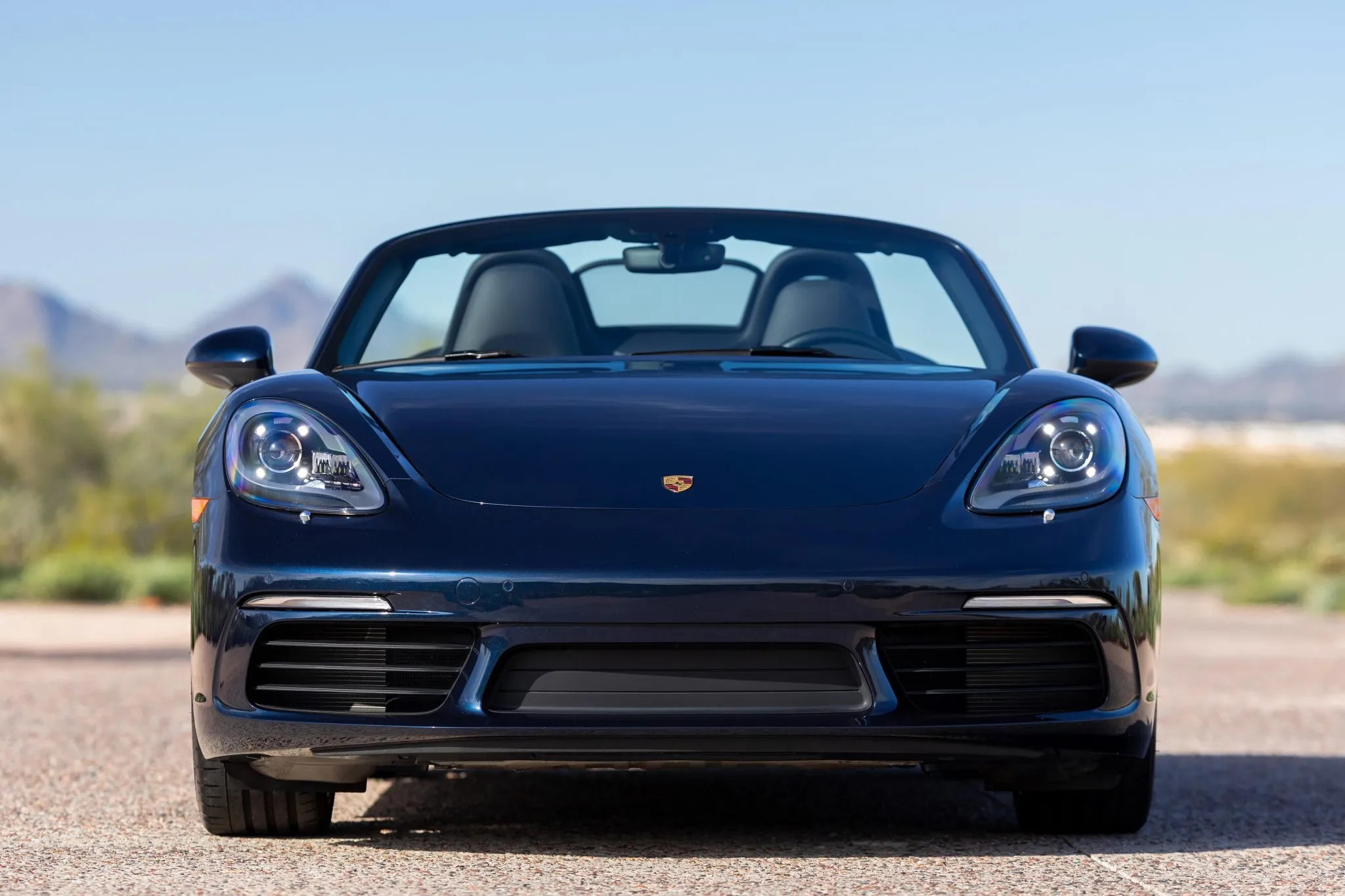 2019 Porsche 718 Boxster S in Night Blue Metallic