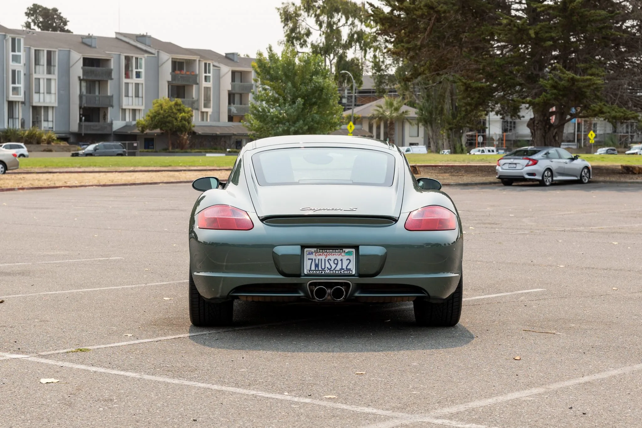 2008 Porsche Cayman S in Malachite Green Metallic