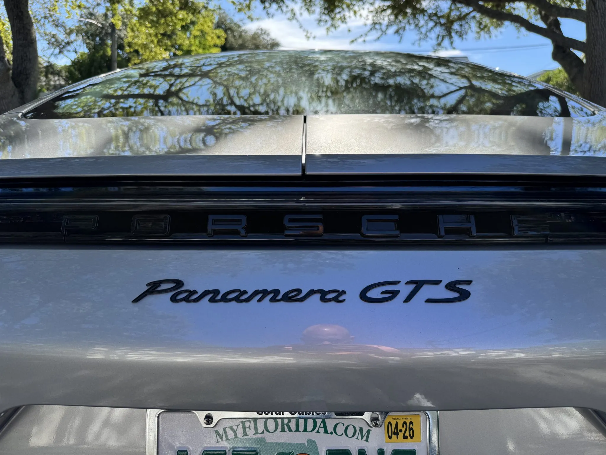 2022 Porsche Panamera GTS in GT Silver Metallic