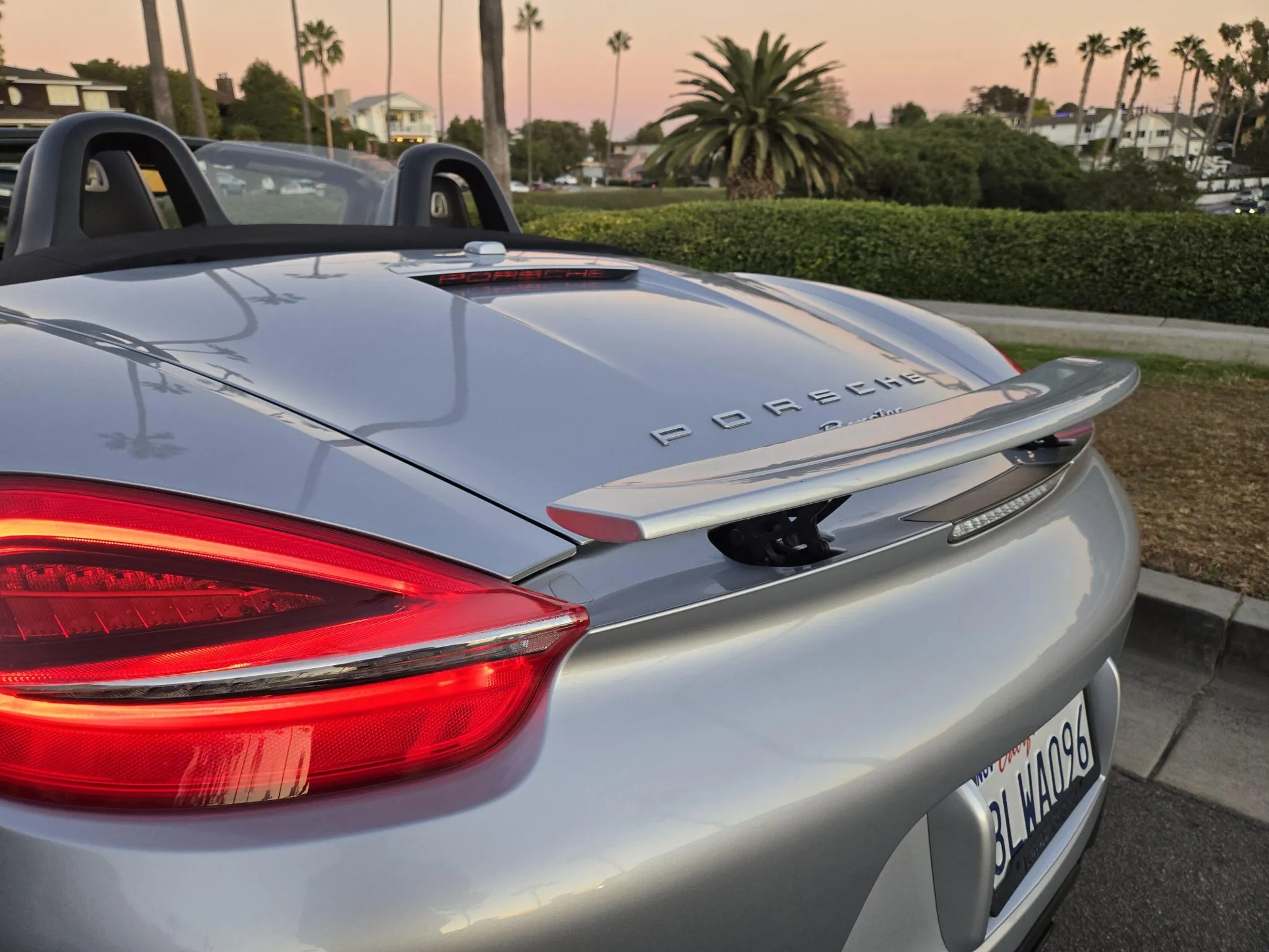 2014 Porsche Boxster in Rhodium Silver Metallic