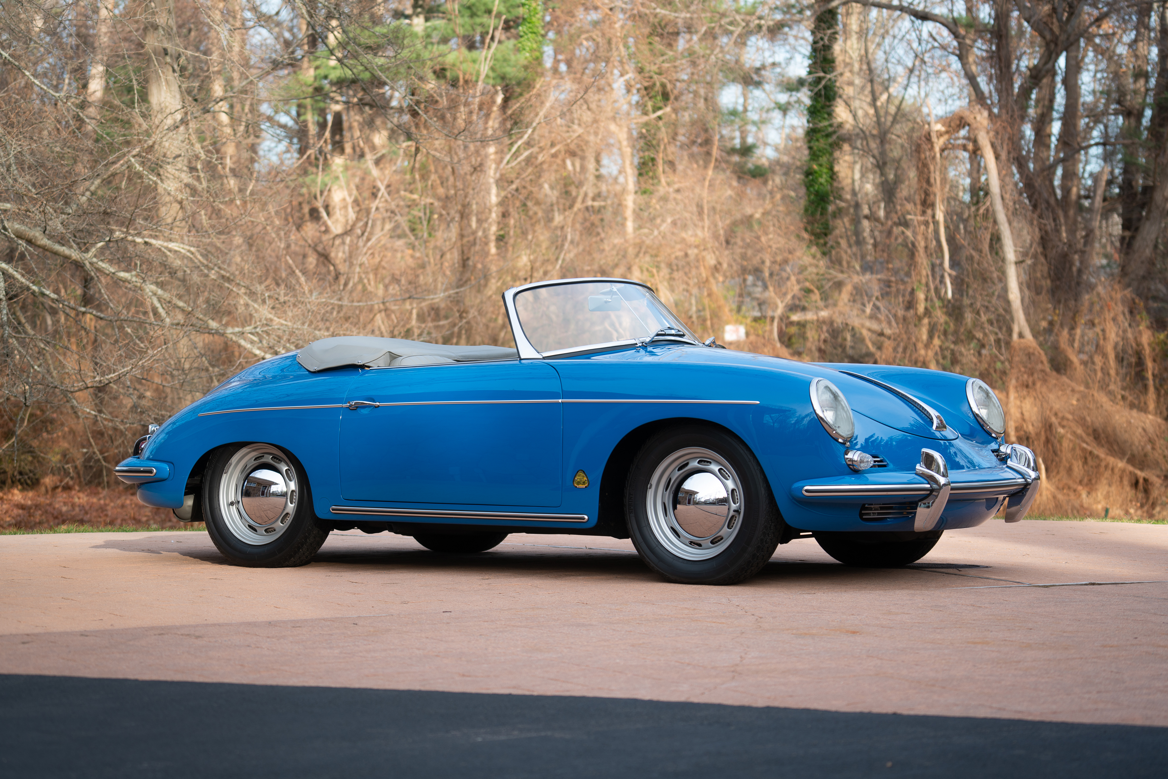 1960 Porsche 356 B 1600 Roadster by Drauz in Royal Blue