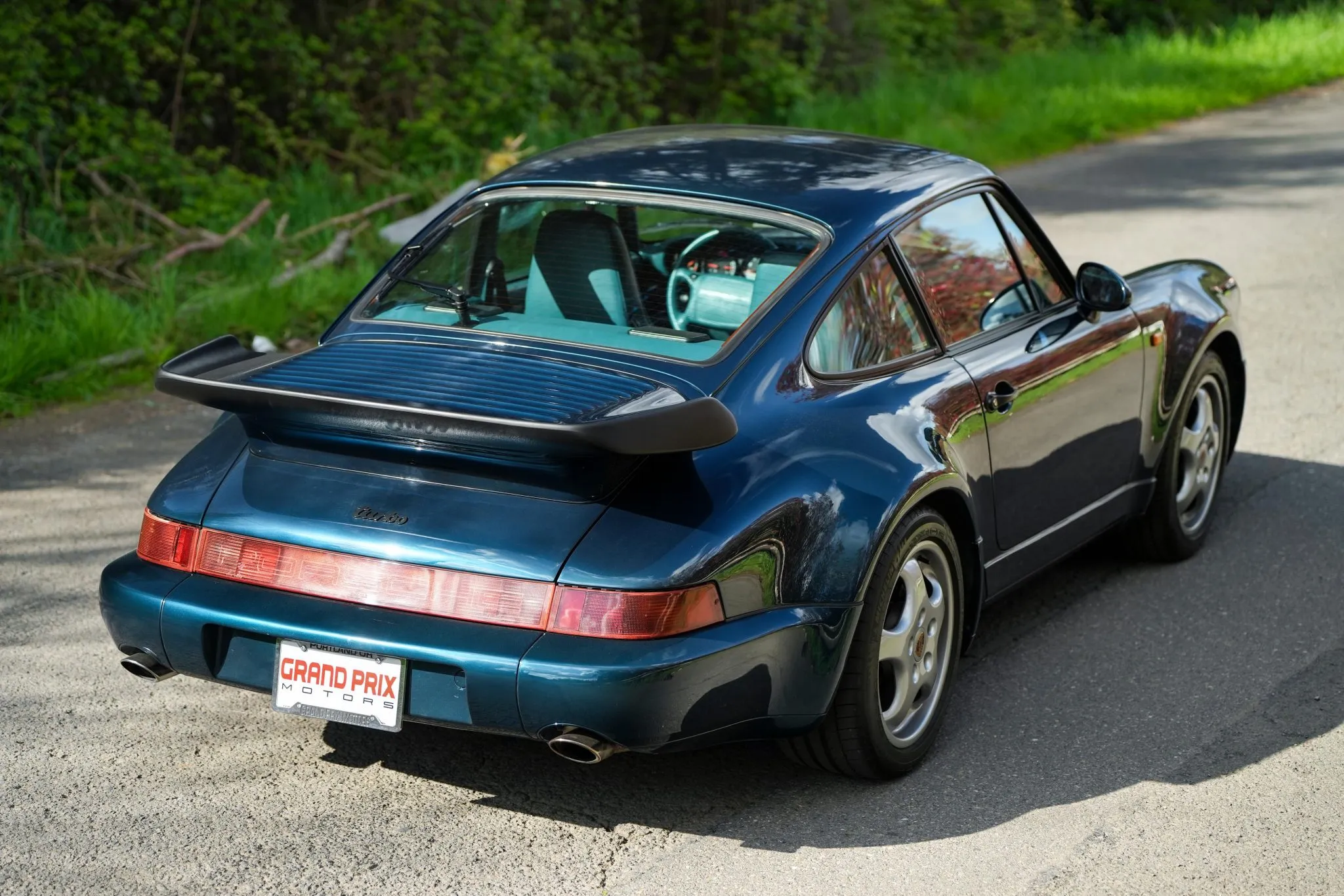 1991 Porsche 911 Turbo in Amazonas Green Metallic