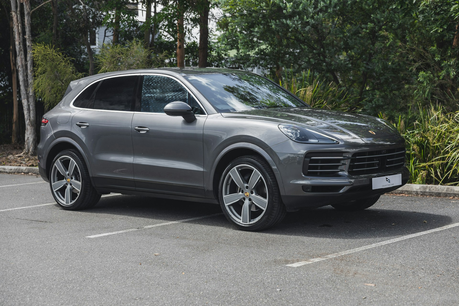 2019 Porsche Cayenne in Quartz Grey Metallic