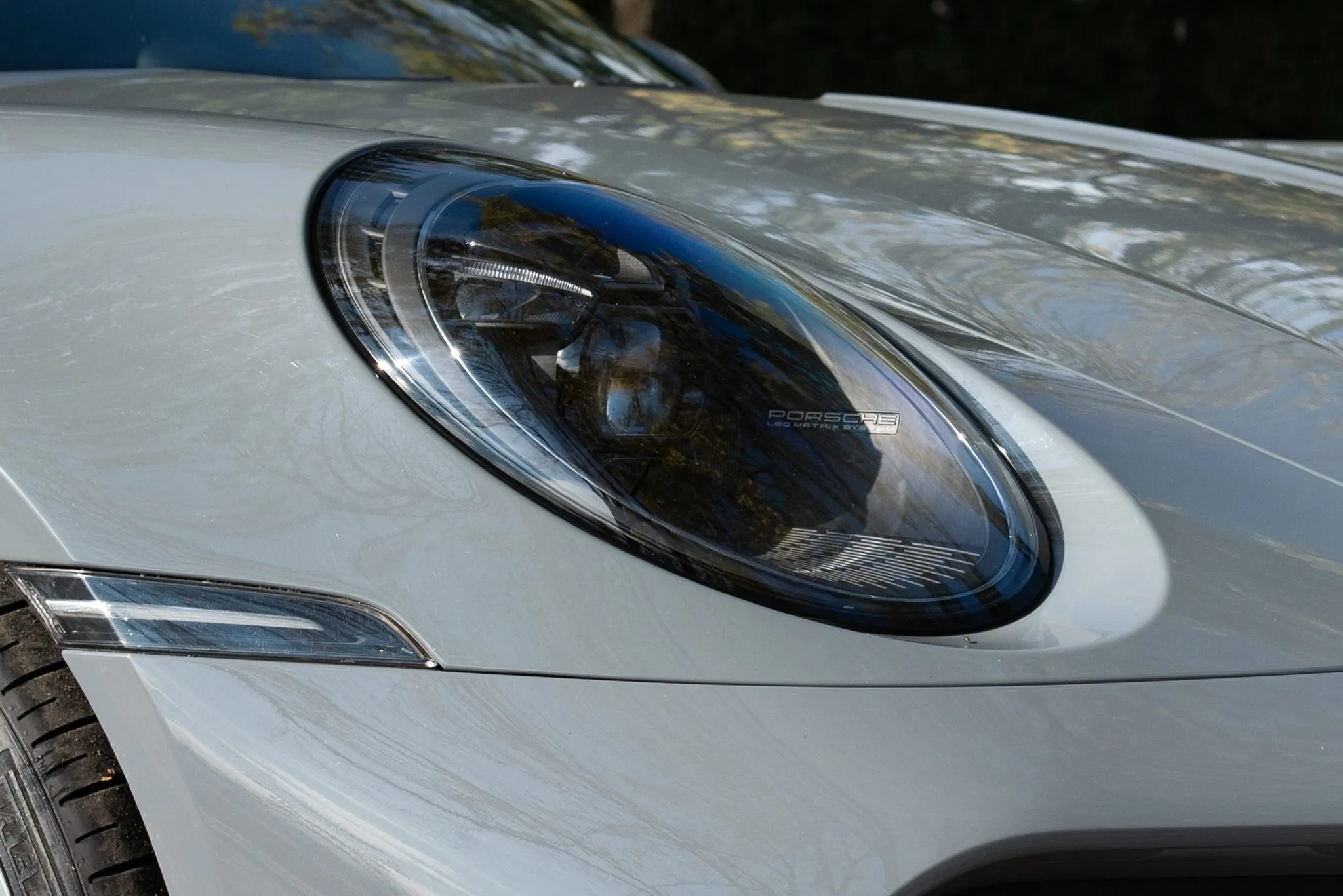 2023 Porsche 911 Turbo S Coupe in Arctic Grey