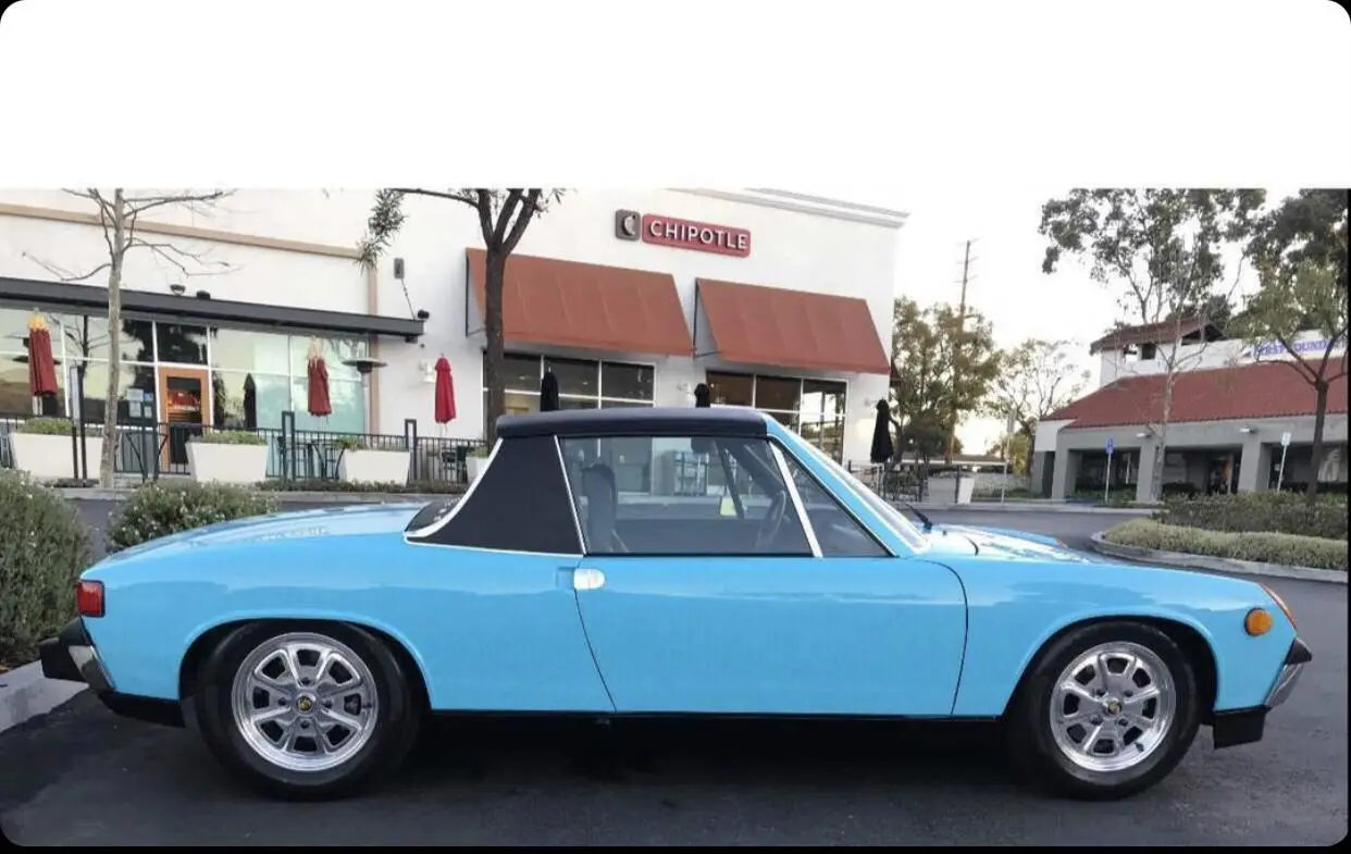 1974 Porsche 914 in Olympic Blue