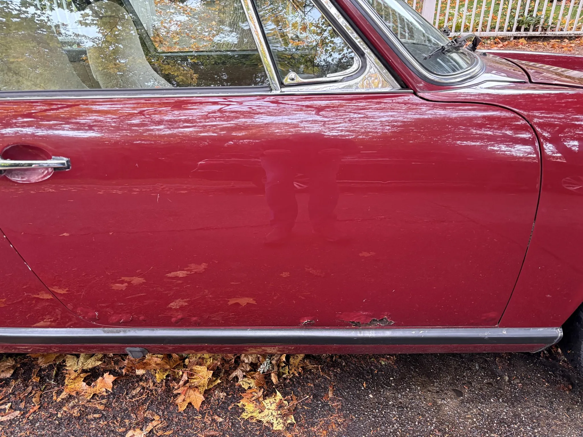1974 Porsche 911 Targa in Brocade Red